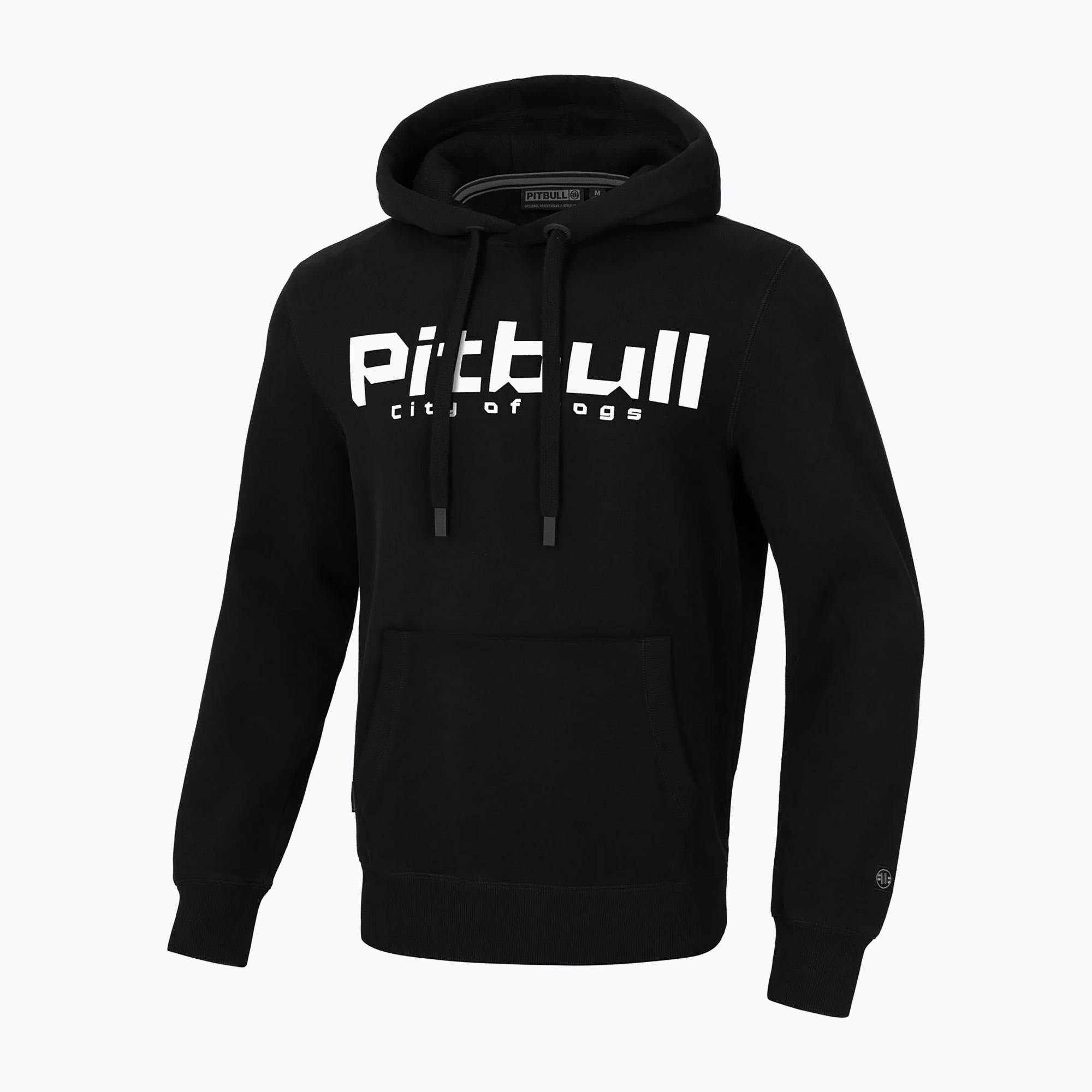Pánska mikina Pitbull Hooded City Of Dogs black