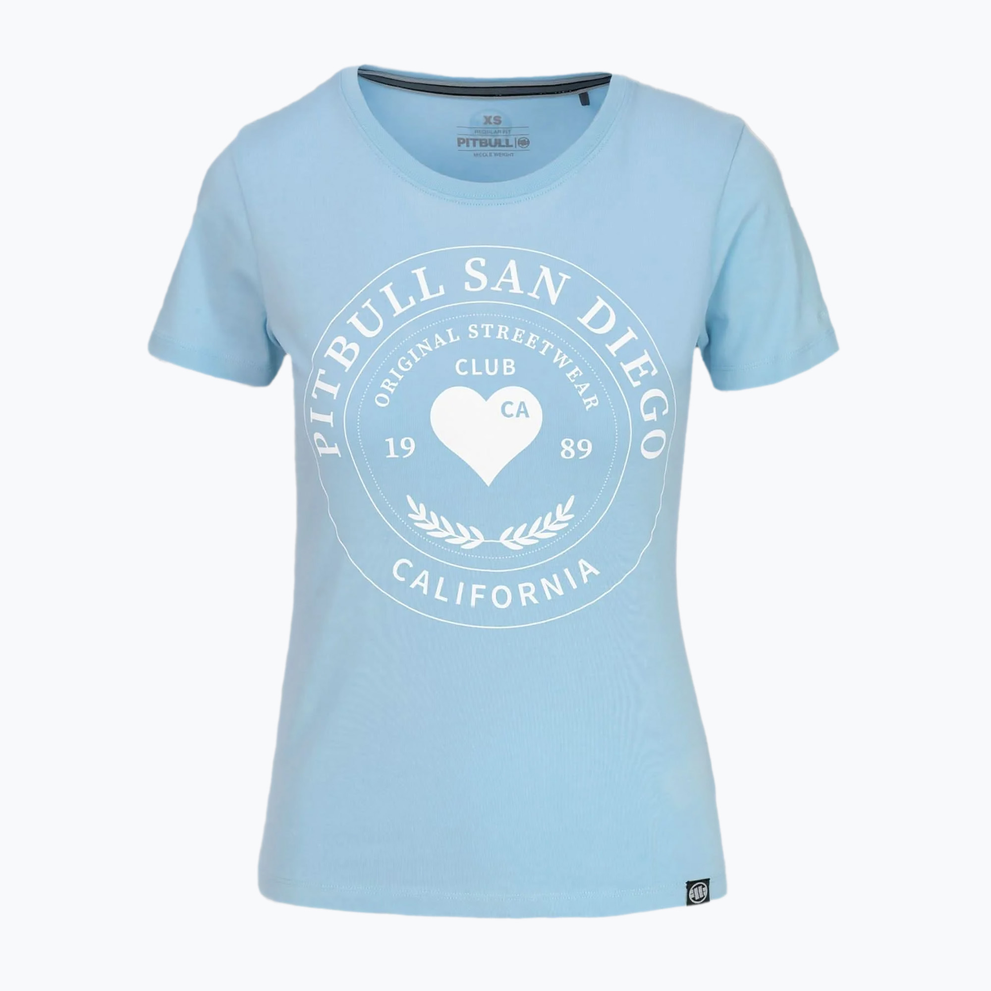 Dámske tričko Pitbull Heartie light blue