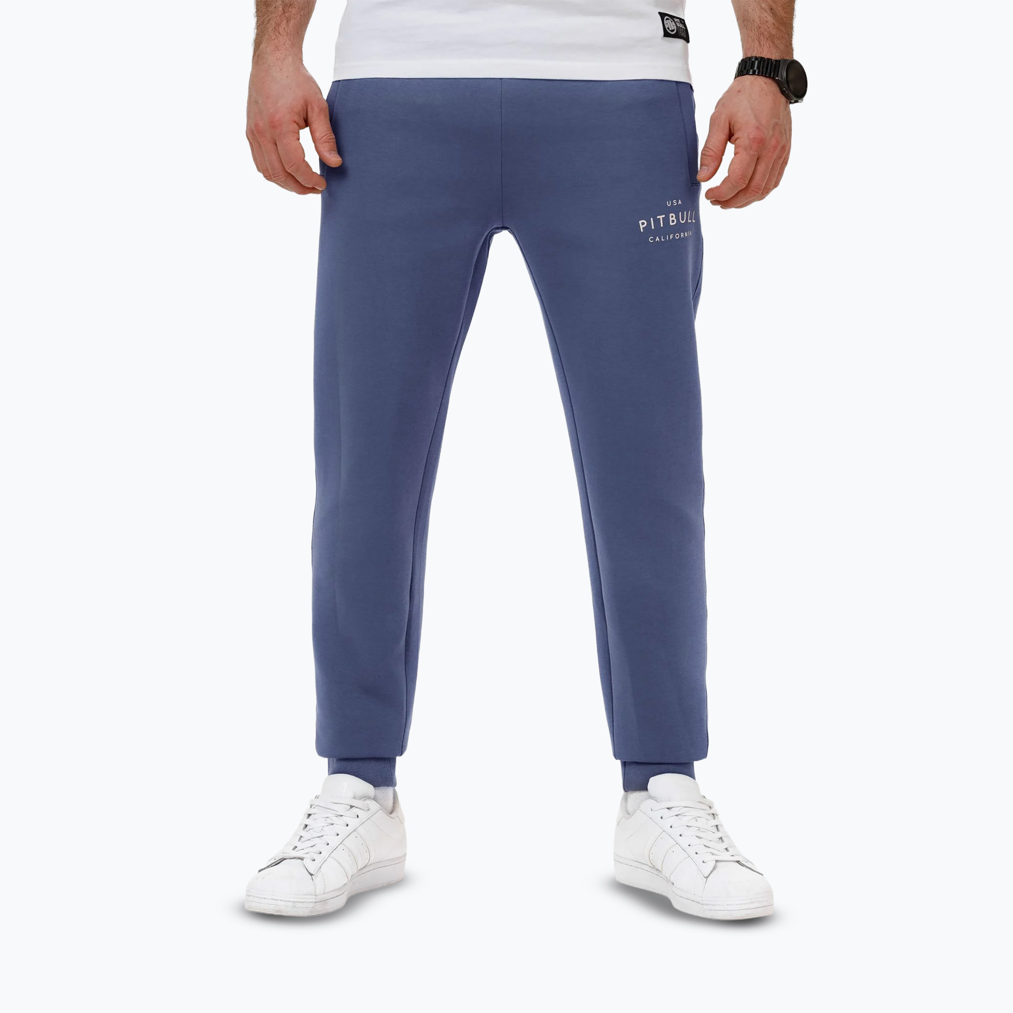 Pánske tepláky Pitbull Sampson Track Pants navy jeans (Sampson Track Pants 165042581002)