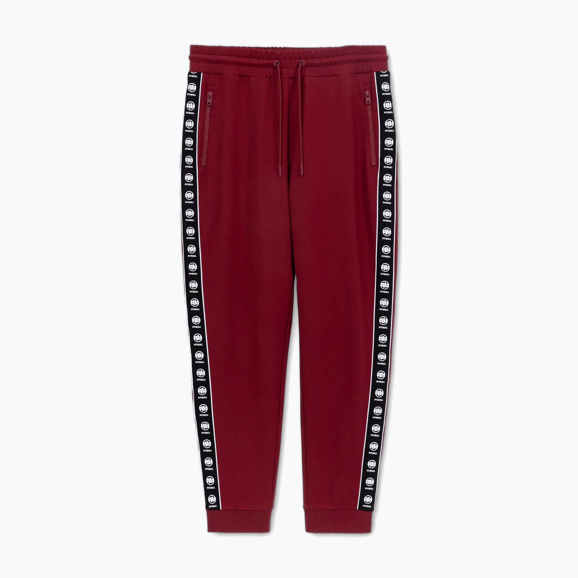 Pánske tepláky Pitbull Tape Nugget Jogging burgundy (Tape Nugget Jogging 165044460003)