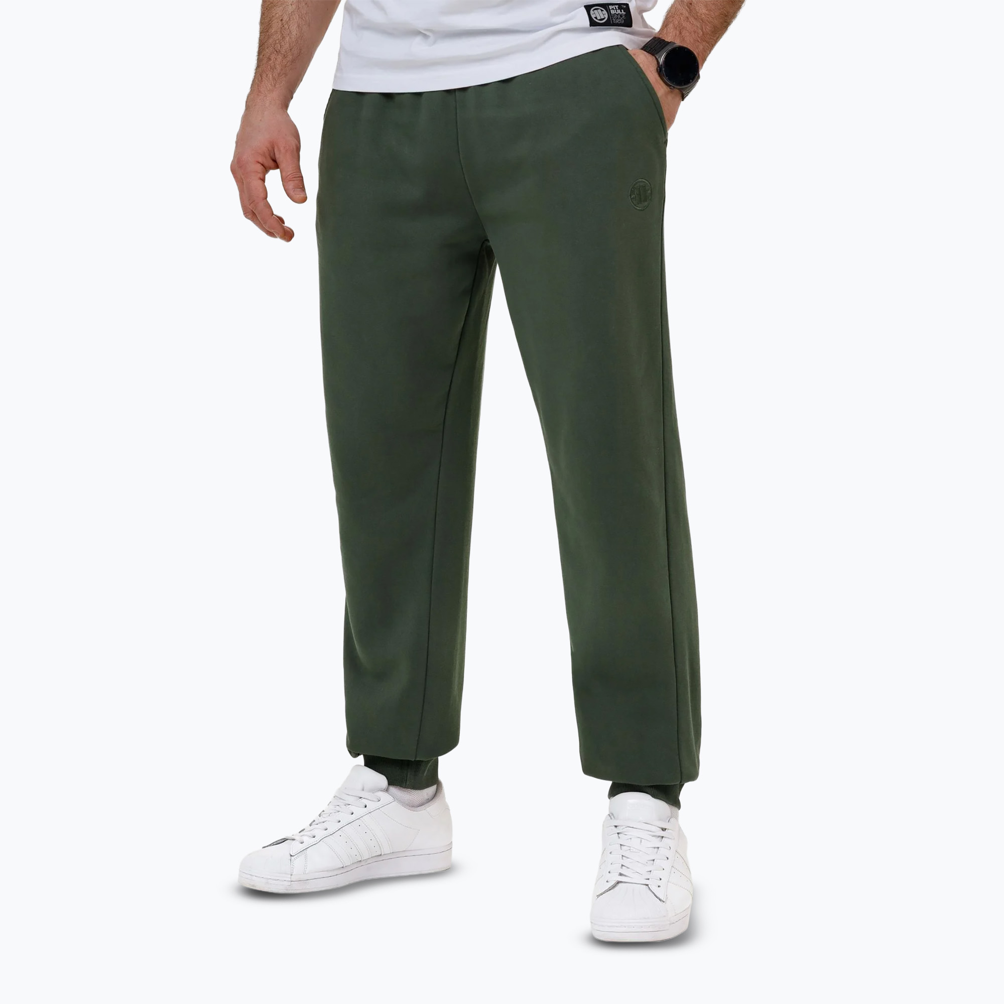 Pánske tepláky Pitbull Lancaster 2 sage green (Lancaster 2 Track Pants 165046382005)