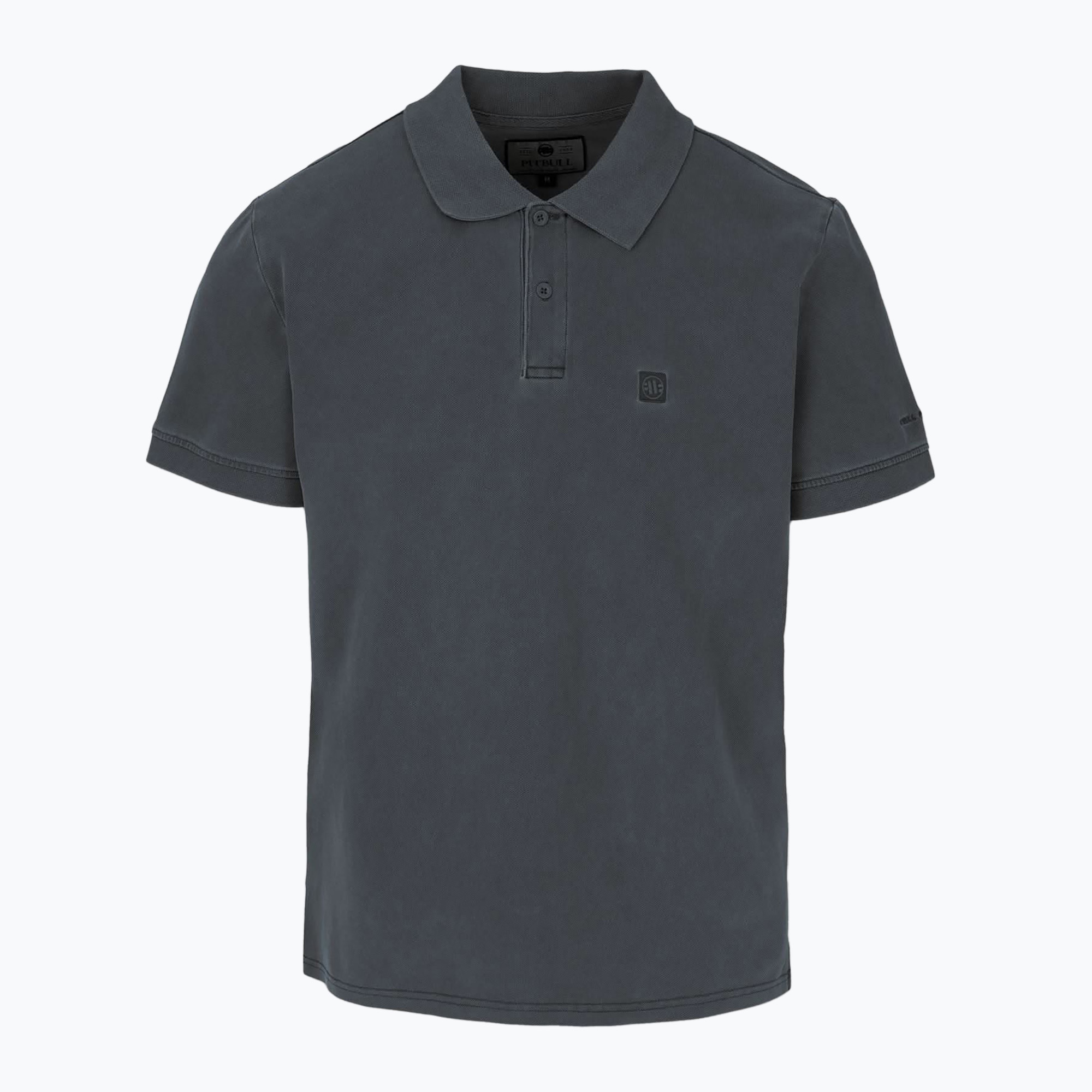 Pánske polo tričko Pitbull Washed Polo dark graphite (Washed Polo 245001180005)
