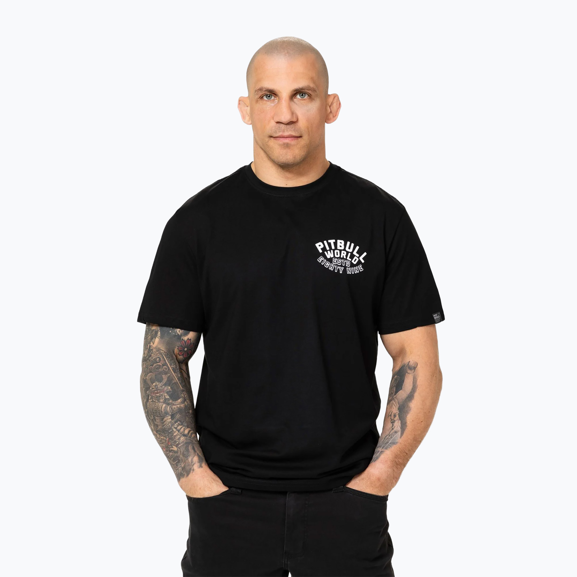Pitbull Hero pánske tričko čierne