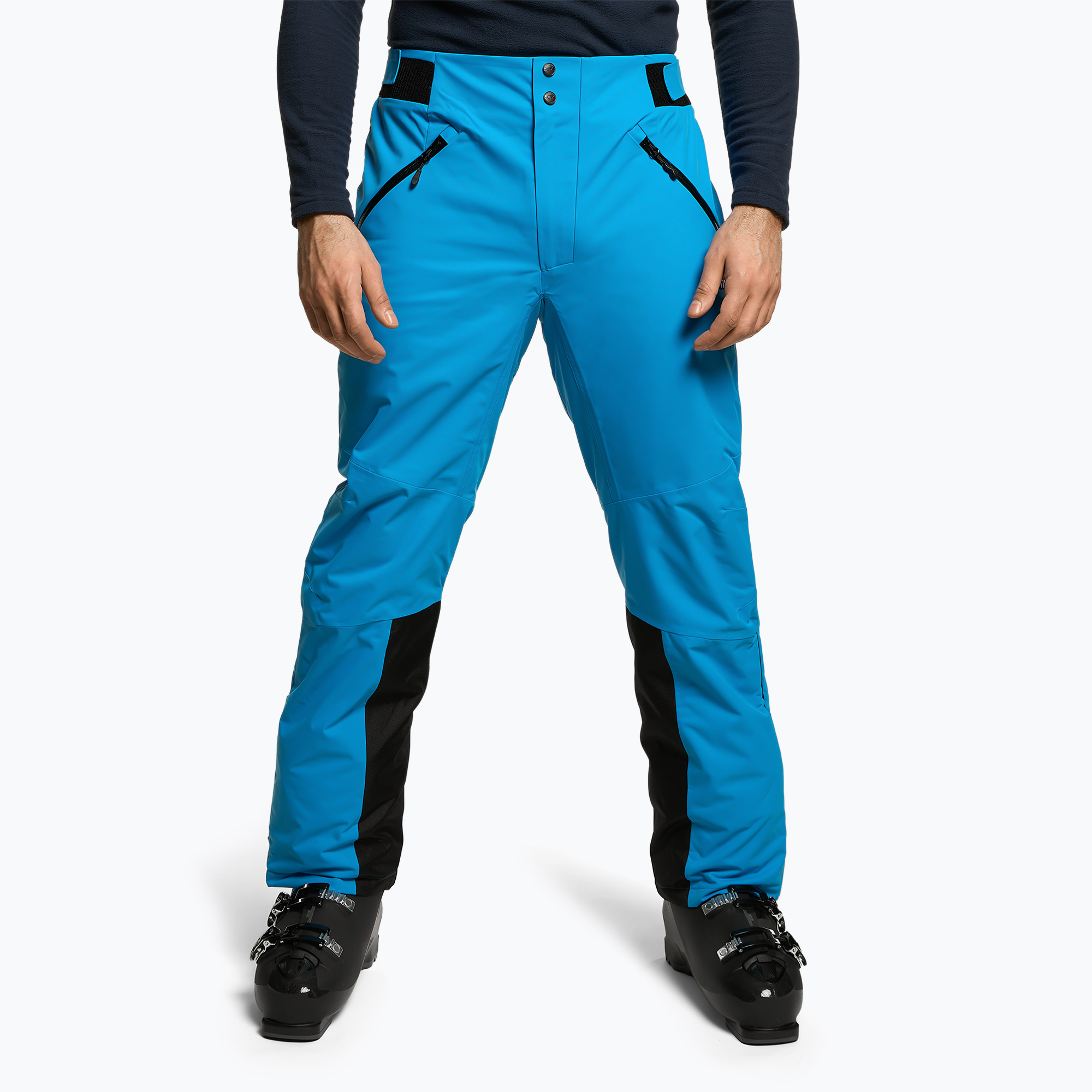 Pánske lyžiarske nohavice 4F modré H4Z22-SPMN006