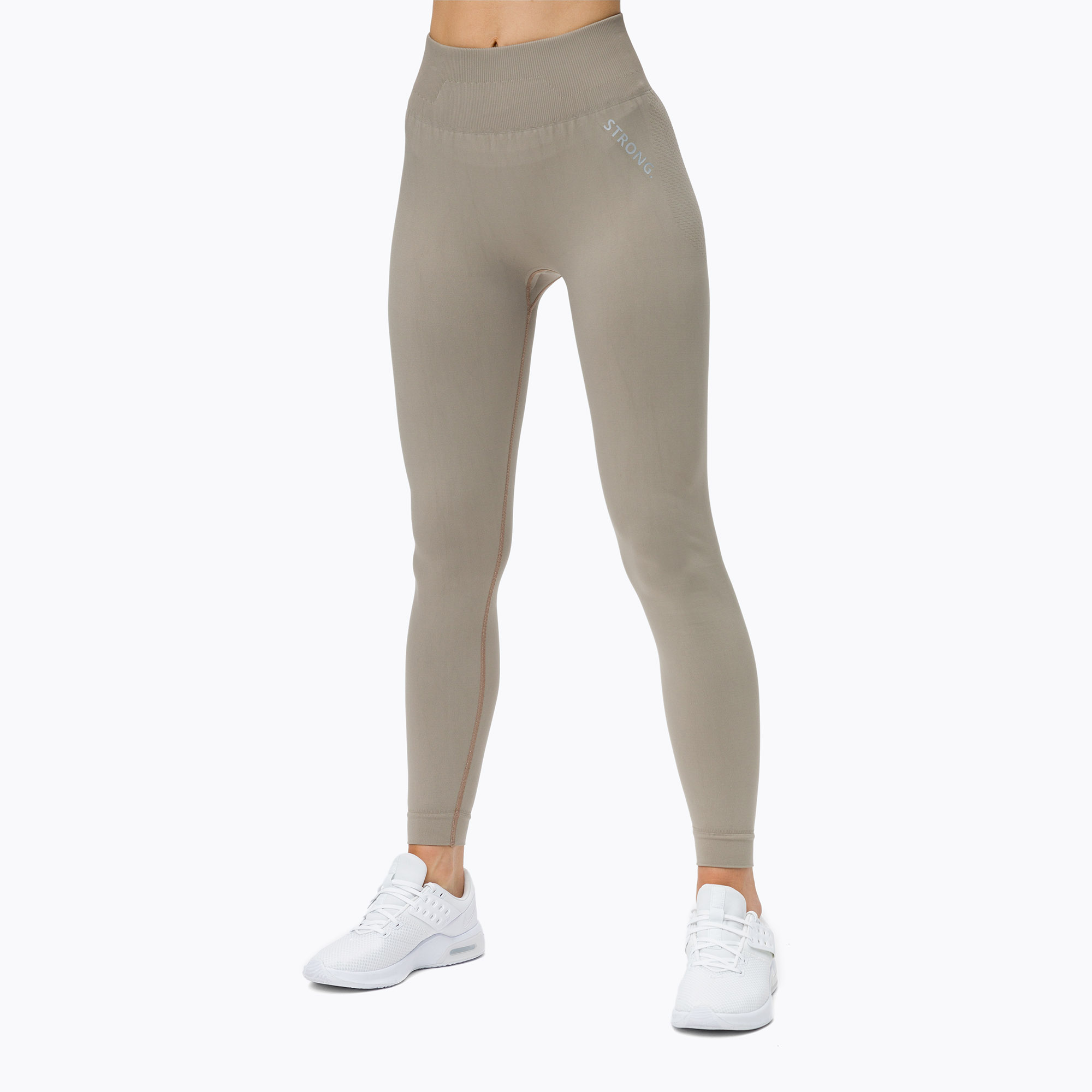 Dámske bezšvové legíny STRONG POINT Shape & Comfort Push Up beige 1139 (Shape & Comfort Push Up 1139)