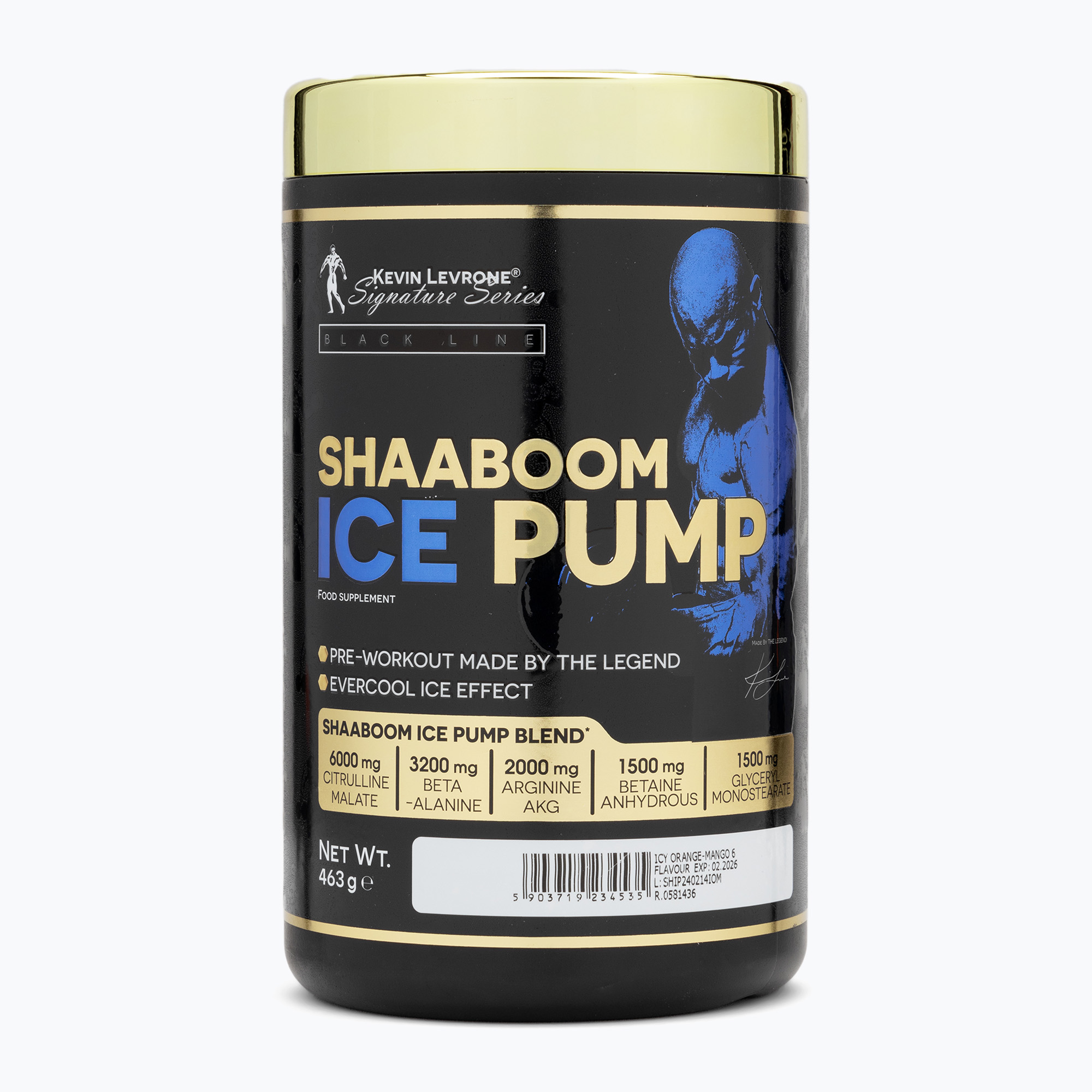 Fitness Authority Levrone predtréningovka Shaaboo Ice Pump 463 g icy orange/mango (Levrone Shaaboo Ice Pump KL-KLP001298R1.1)