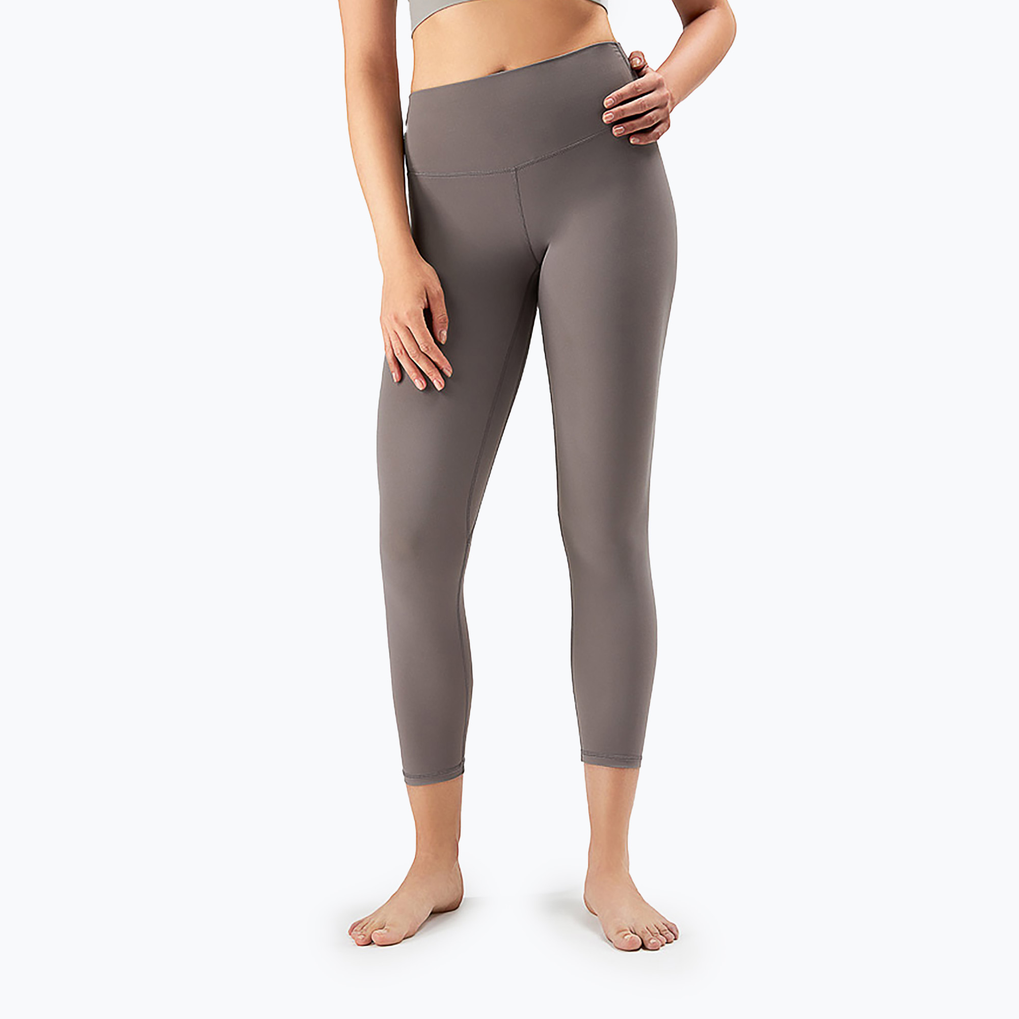 Dámske legíny na jogu JOYINME 7/8 Unity, ease grey 801117