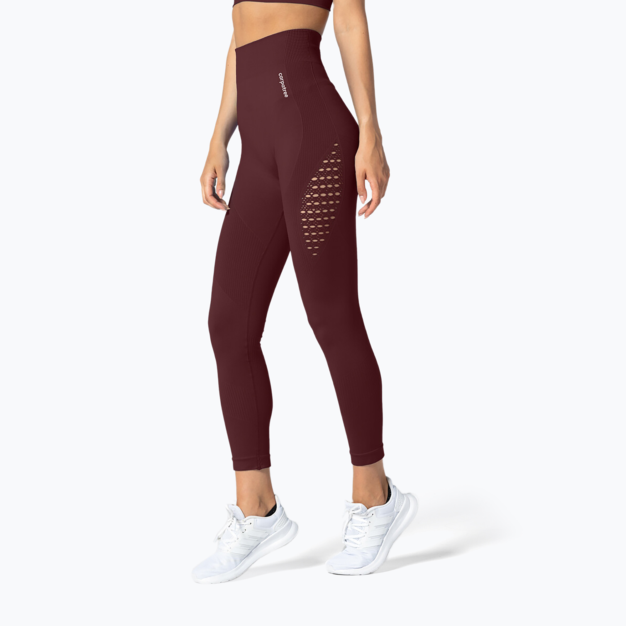 Dámske bezšvové legíny Carpatree Phase Maroon CP-PSL-BU (Phase Seamless CP-PSL-BU)