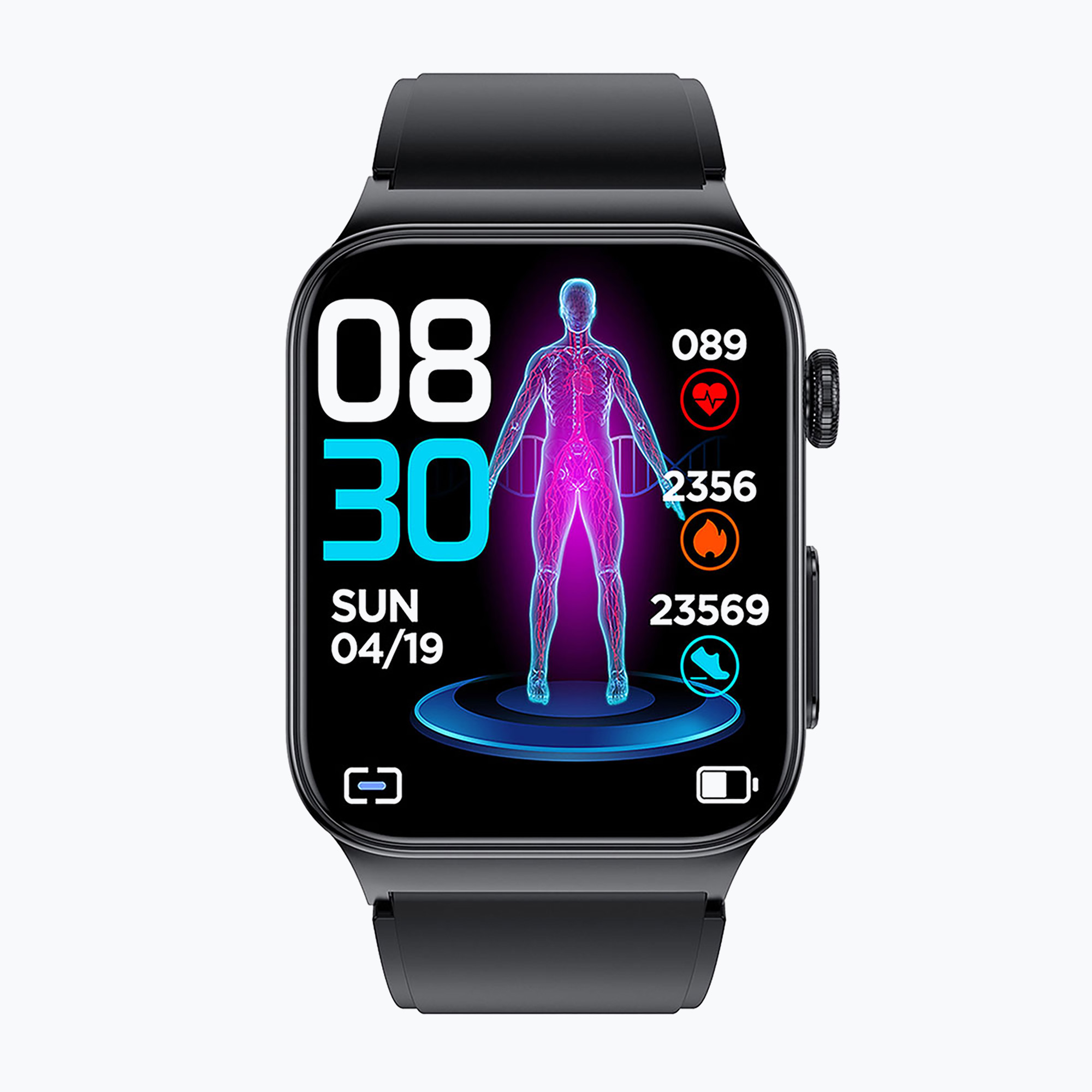 Hodinky Watchmark Cardio One čierne (Cardio One CARDIOONE)