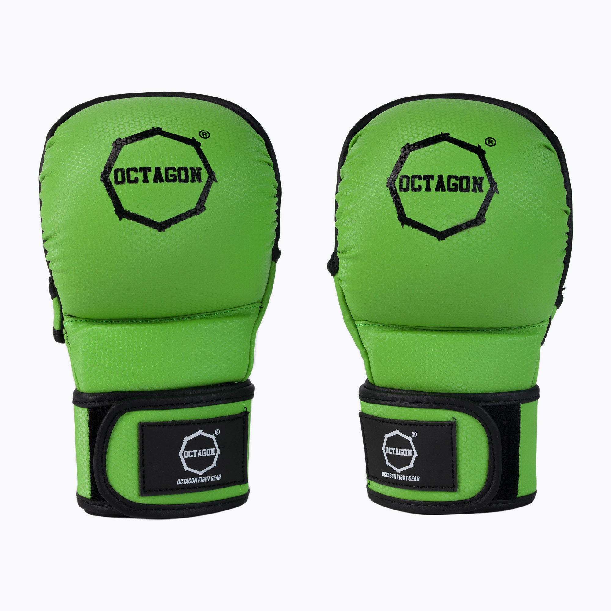 Kevlarové grapplingové MMA sparringové rukavice Octagon zelené