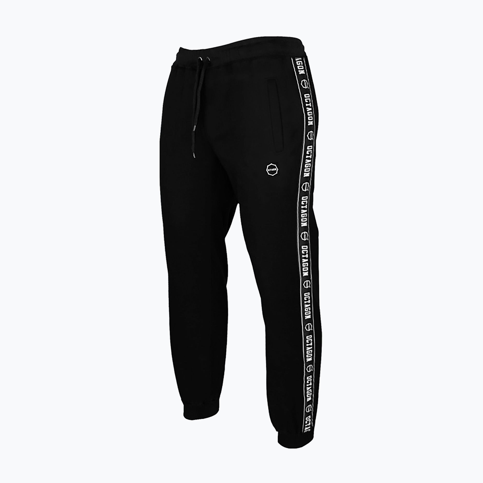 Pánske tepláky Octagon Stripe black