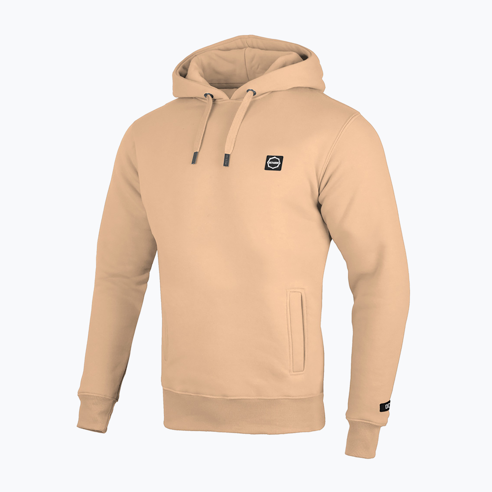 Pánska mikina Octagon Small Logo beige