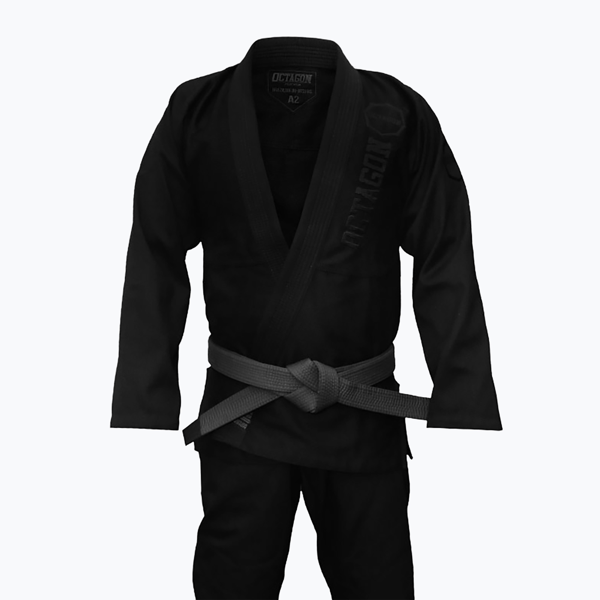 GI pre pánske brazílske jiu-jitsu Octagon Caption black/black