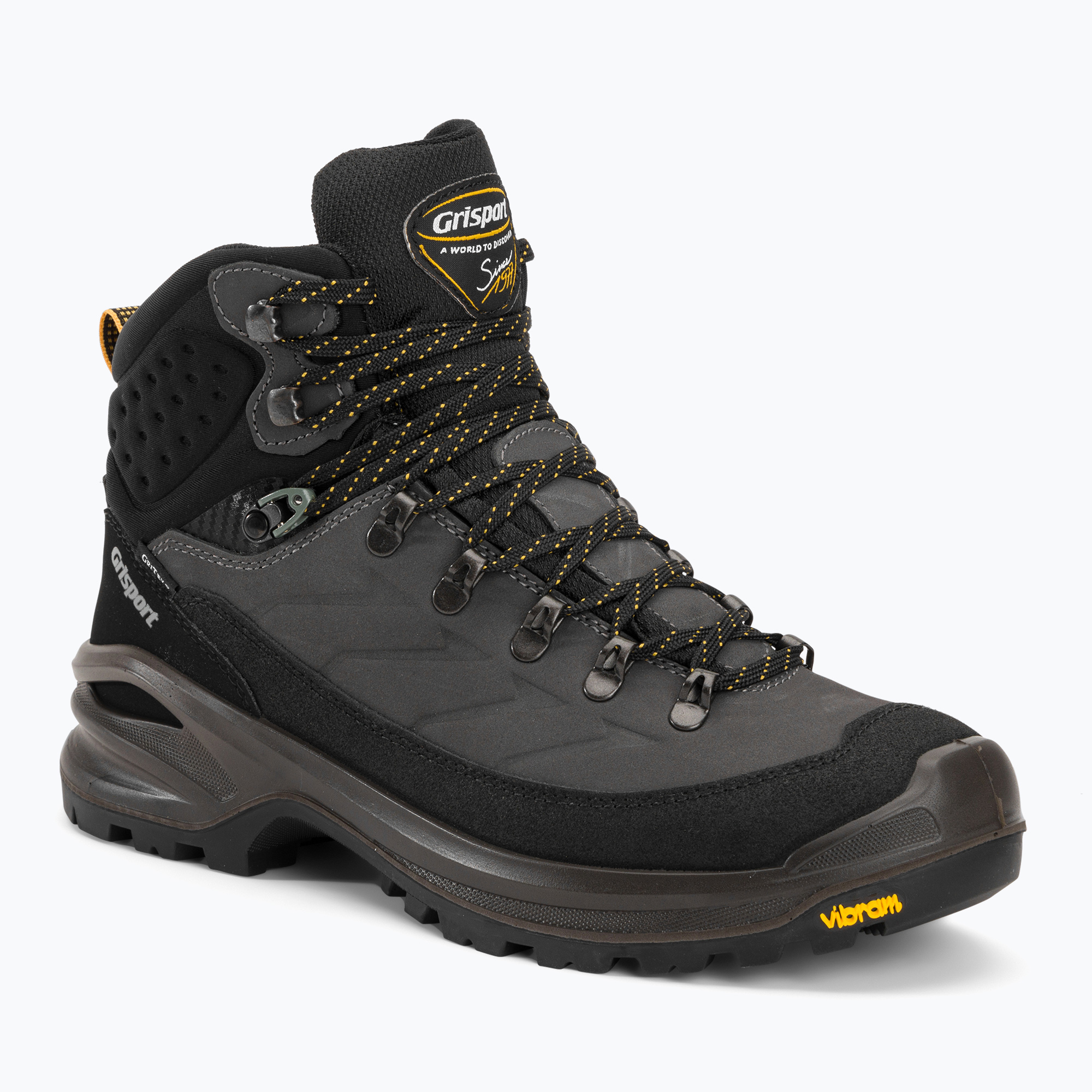 Pánske trekové topánky Grisport 15205N21G grey/black (15205N21G)
