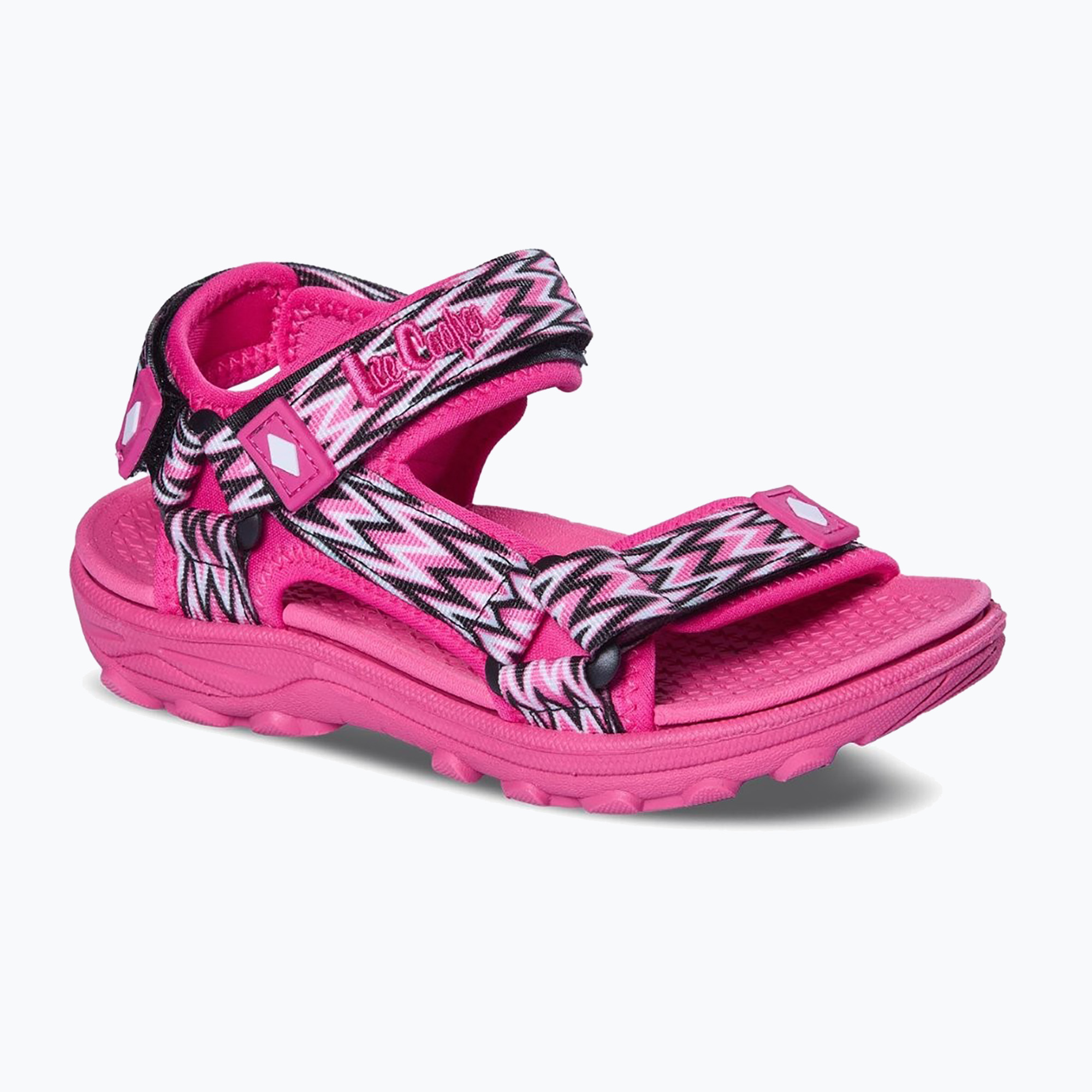 Detské sandále Lee Cooper LCW-25-34-3574K dk pink (LCW-25-34-3574K)