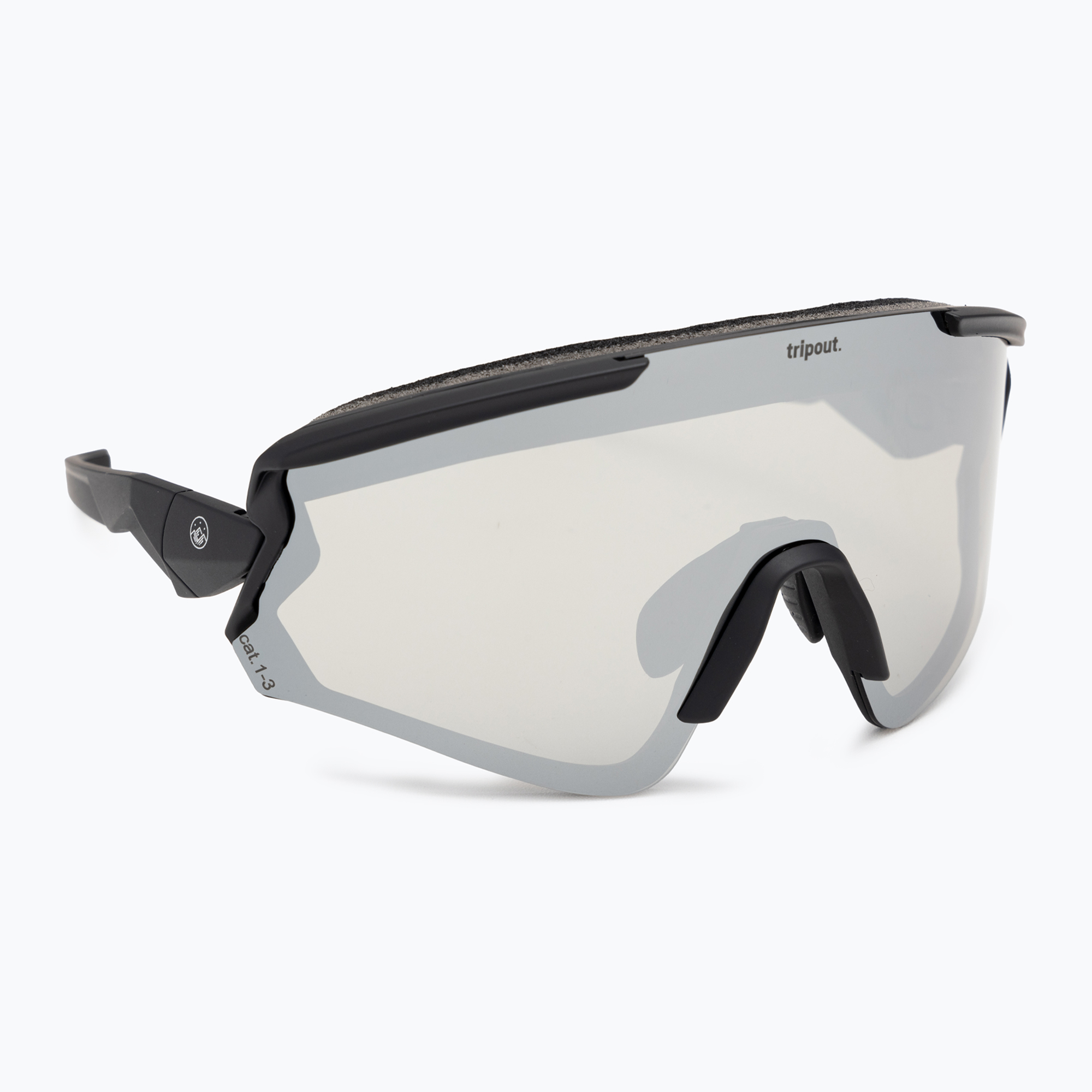 Fotochromatické slnečné okuliare Tripout Eternity black/smart dark silver