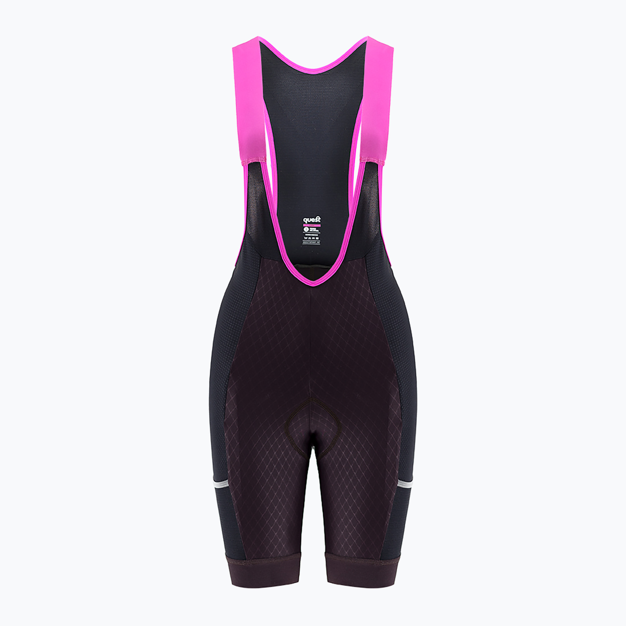Dámske cyklistické šortky Quest Cargo Farba bordová (Cargo Colour W S22/SPODENKI-CARGO BURGUNDY 22-WMN)
