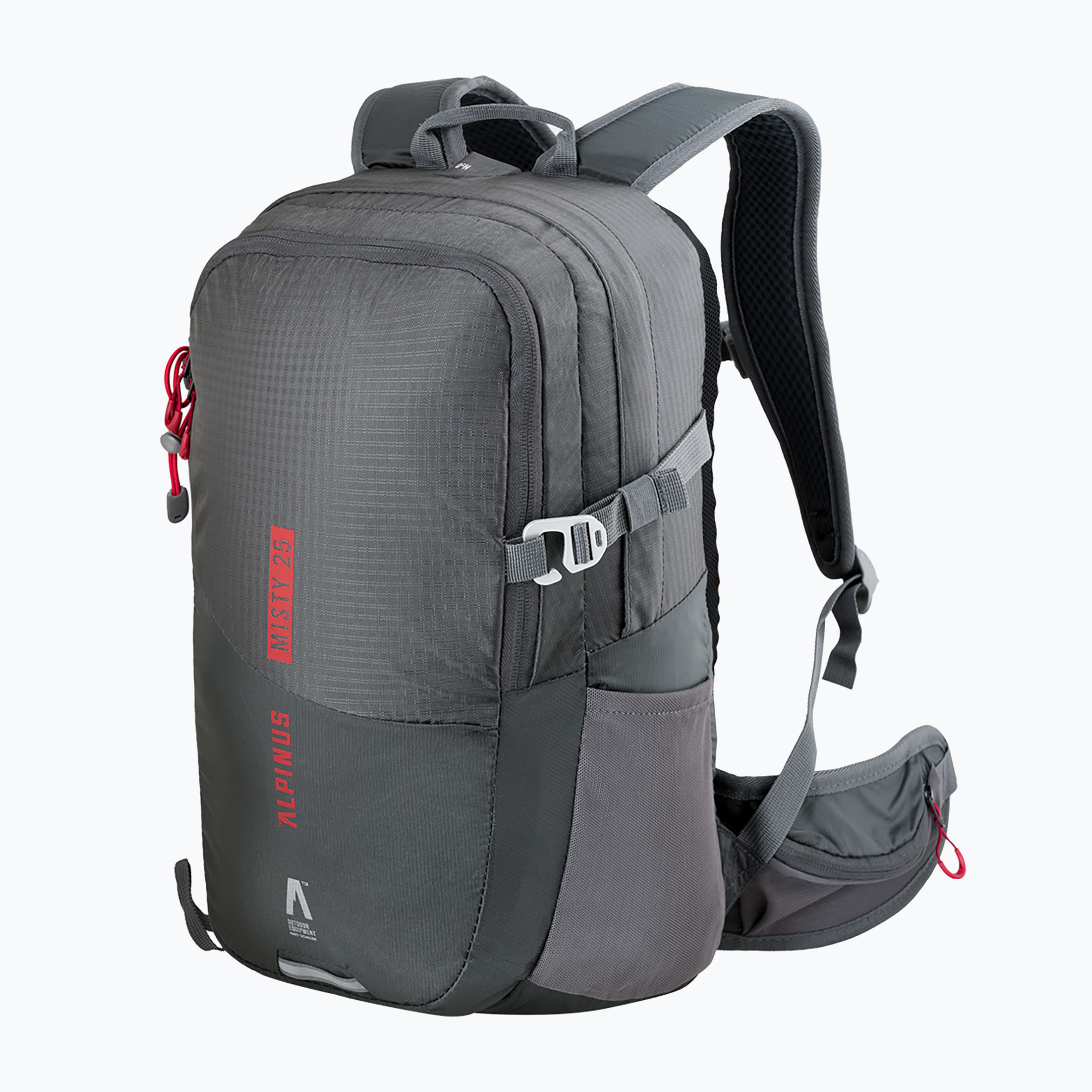 Turistický batoh Alpinus Misti 25 l sivý