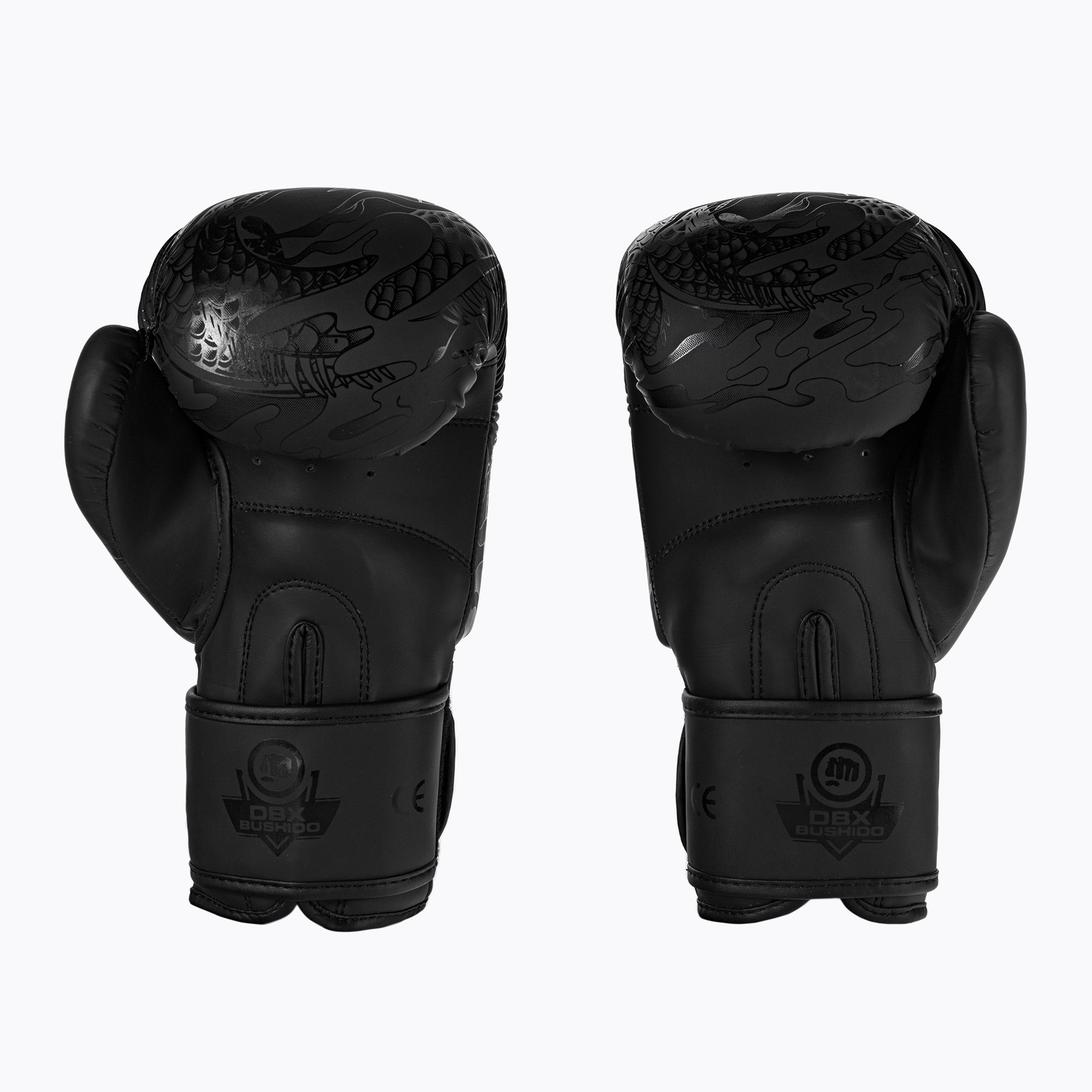 DBX BUSHIDO "Black Dragon" boxerské rukavice čierne B-2v18 (Black Dragon B-2v18)