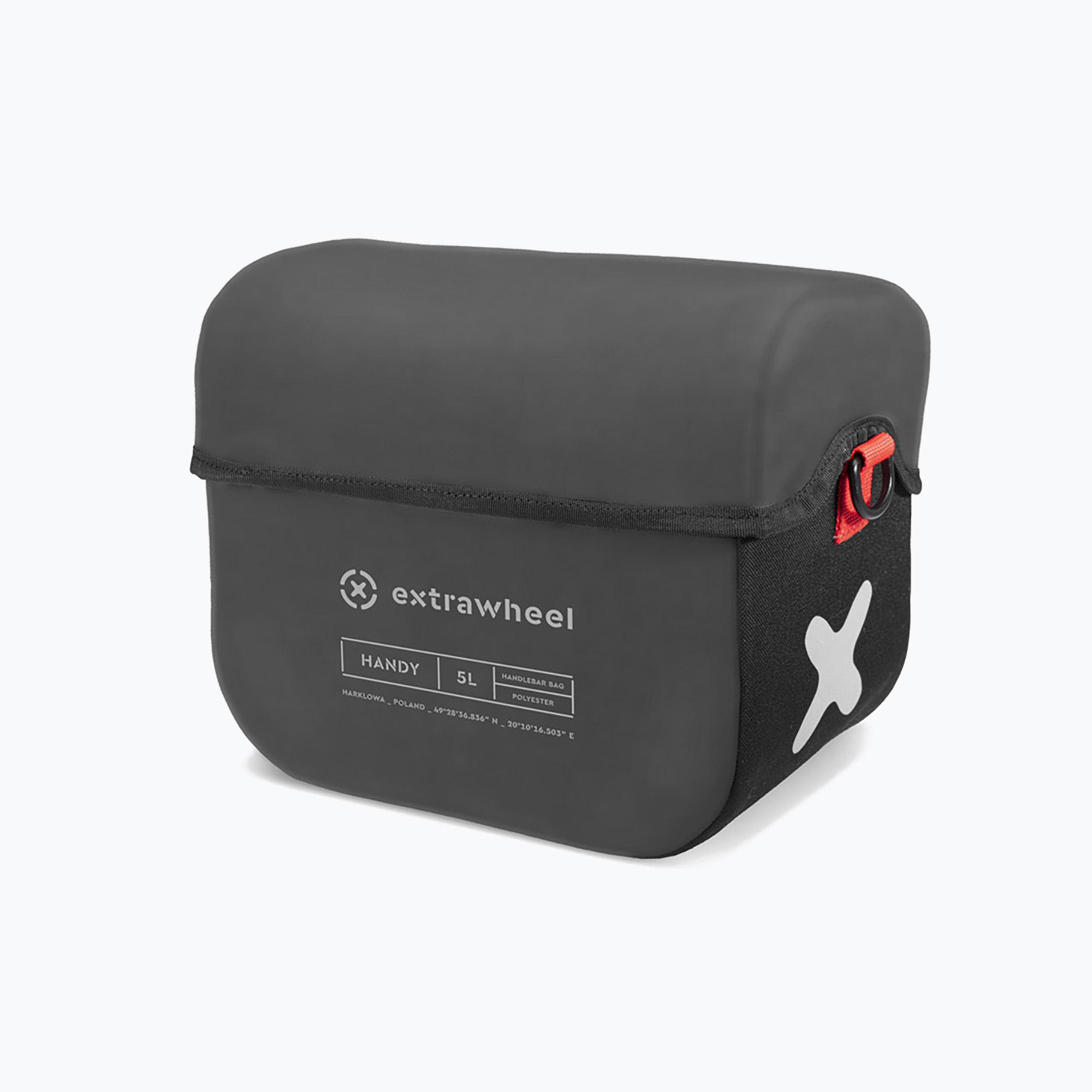 Taška na bicykel Extrawheel Handy 5L čierna/sivá E158 (Handy E0158)