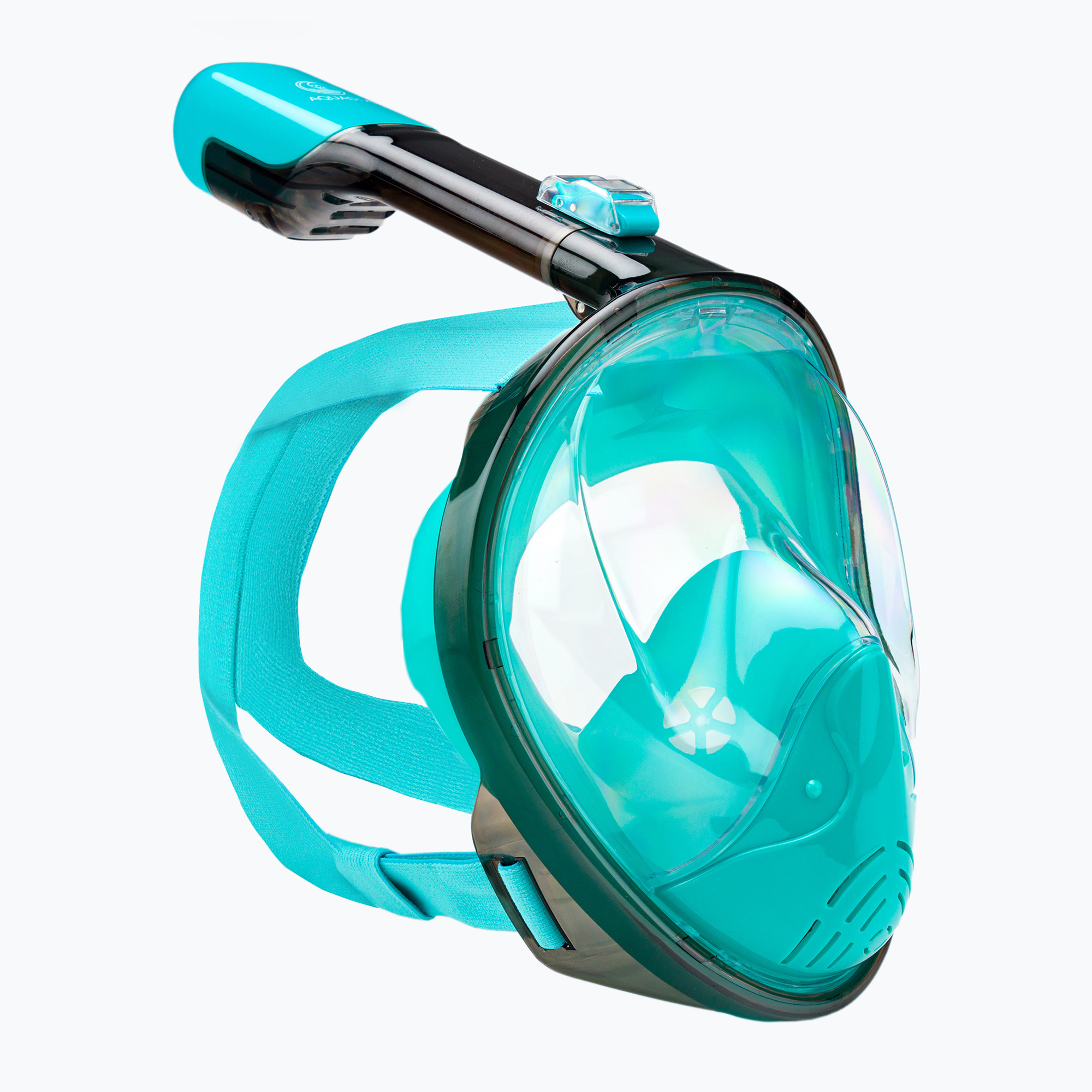 Celotvárová maska na šnorchlovanie AQUASTIC modrá SMA-01SN