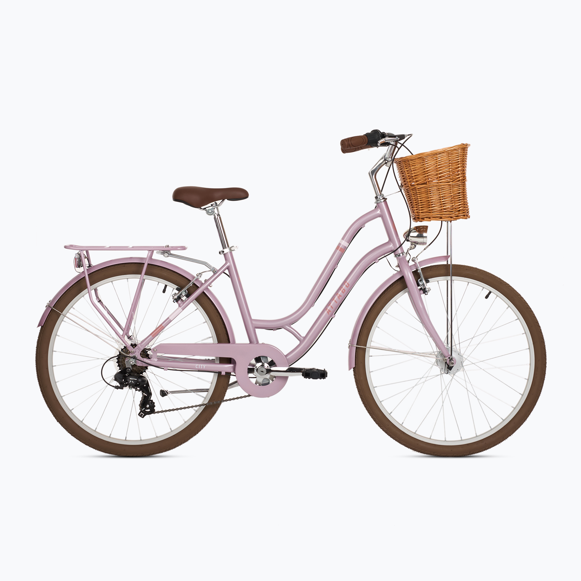 Junior mestský bicykel ATTABO CITY 26" pink (CITY 26" ATB-B5I041-PK)