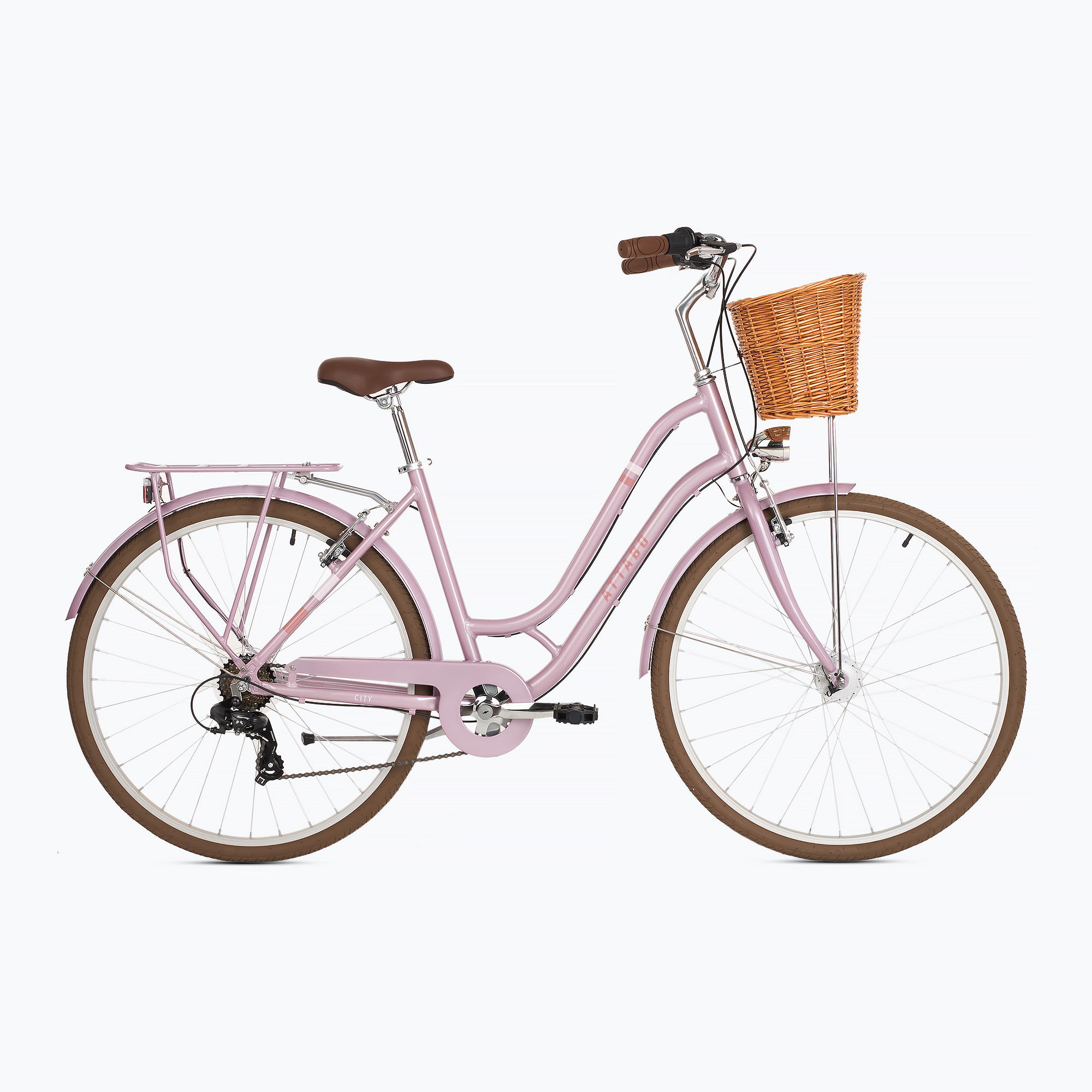 Dámsky mestský bicykel ATTABO CITY 28" pink (CITY 28" ATB-B5I043-PK)