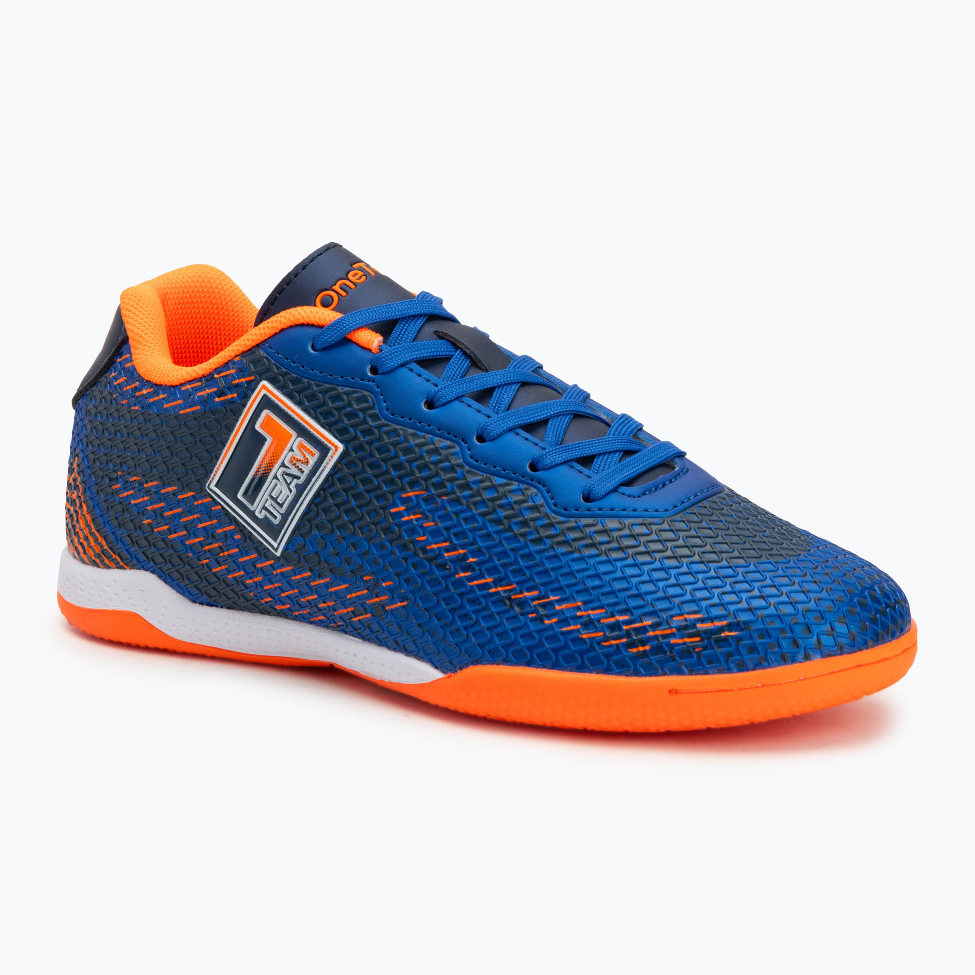 Detské kopačky OneTeam Robero Teen IC navy blue/orange (Robero Teen IC OTM-B5AP005-NAV)