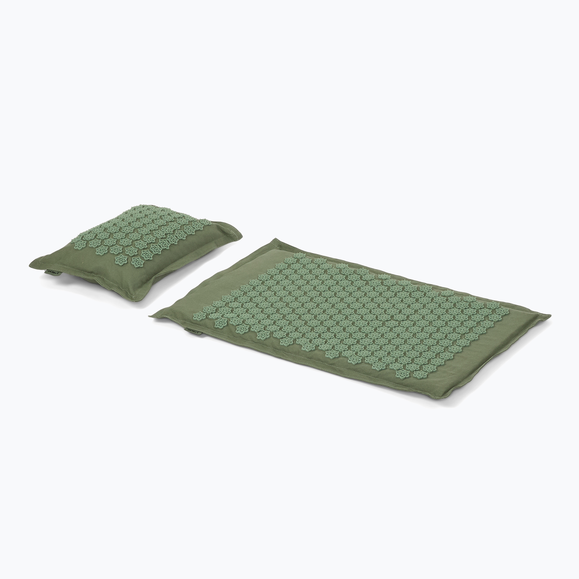 Akupresúrna podložka TREXO ECO s vankúšom TXO-B4Z006-GN zelená (ECO TXO-B4Z006-GN)