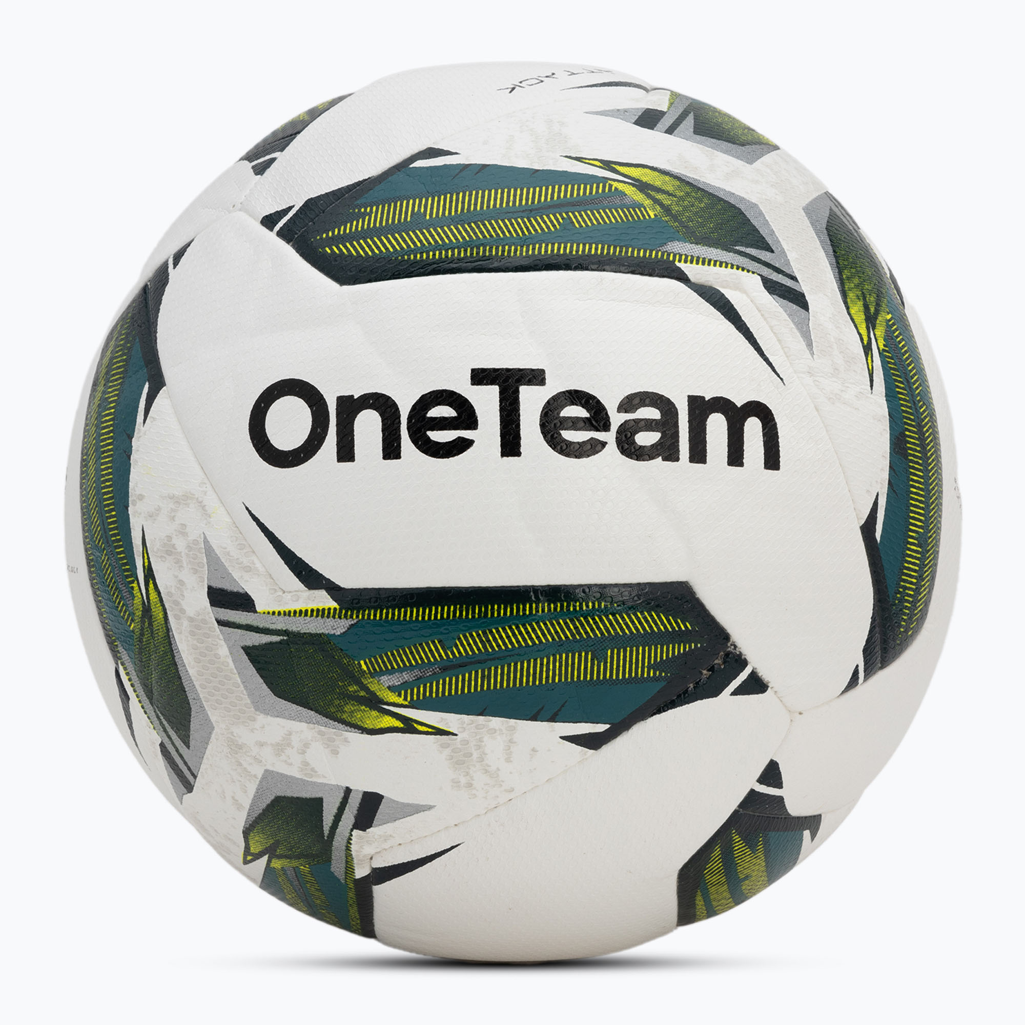 Futbalová lopta OneTeam HB Attack zelená veľkosť 5