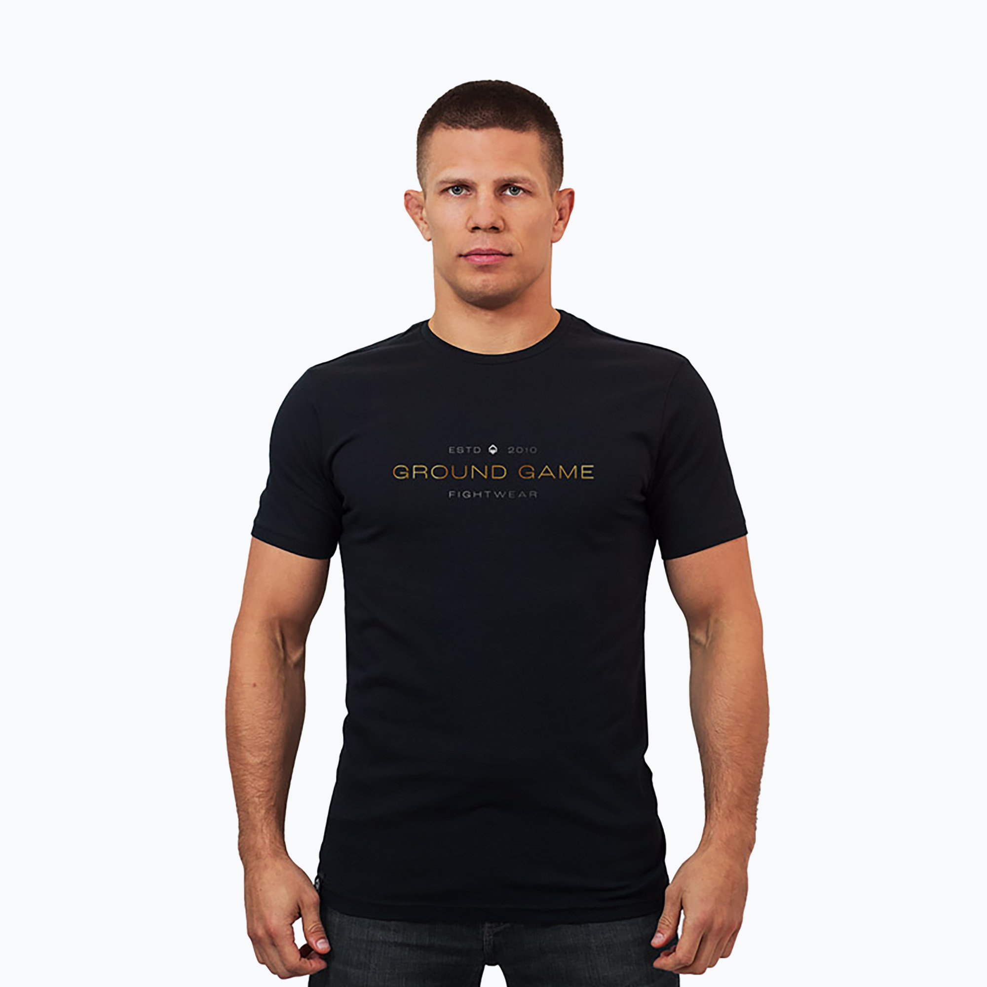 Pánske tričko Ground Game Gold Typo (Gold Typo 23TSHIRTGOLDTBL)