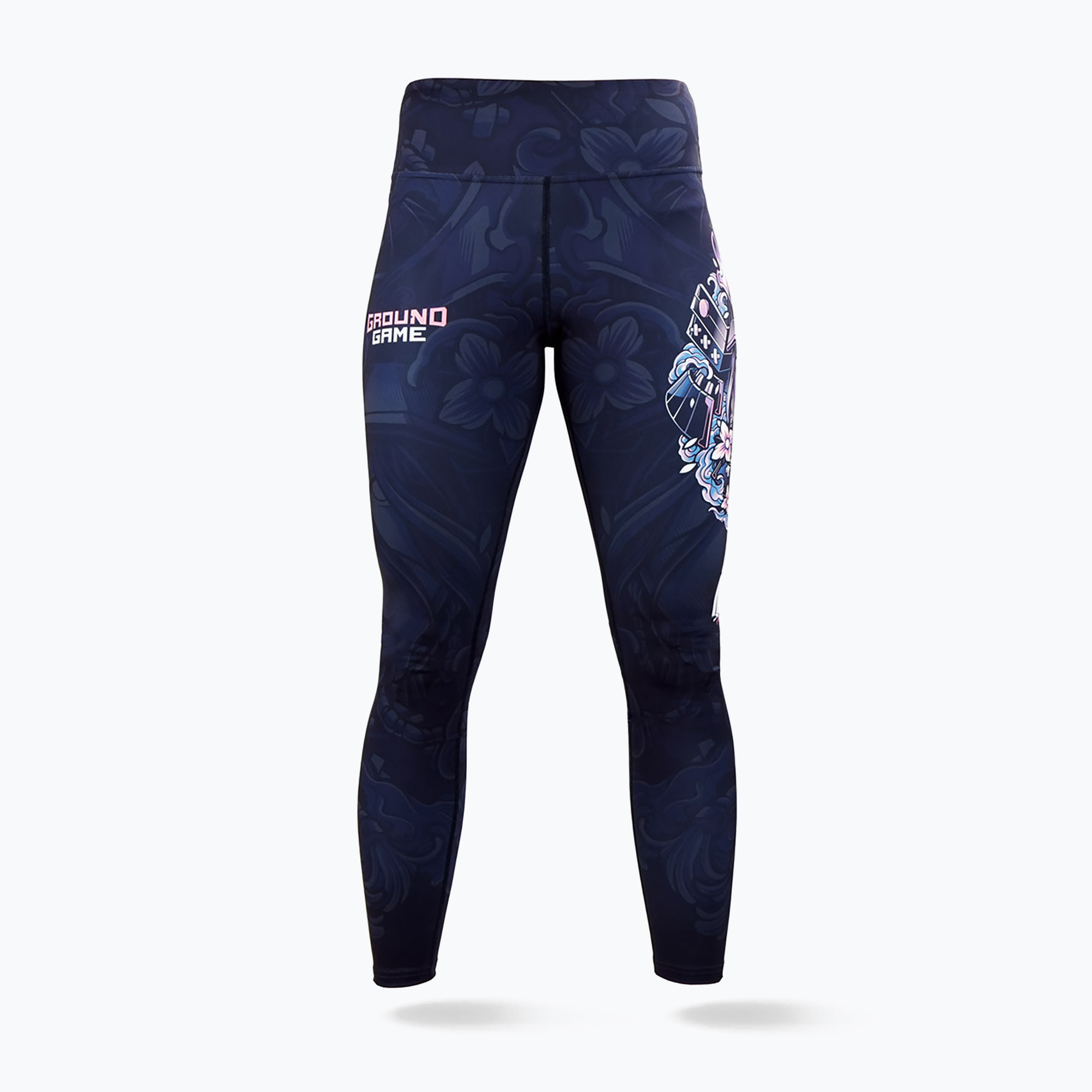 Dámske tréningové legíny Ground Game Asami multicolor (Asami 24WLEGGASAMIS)