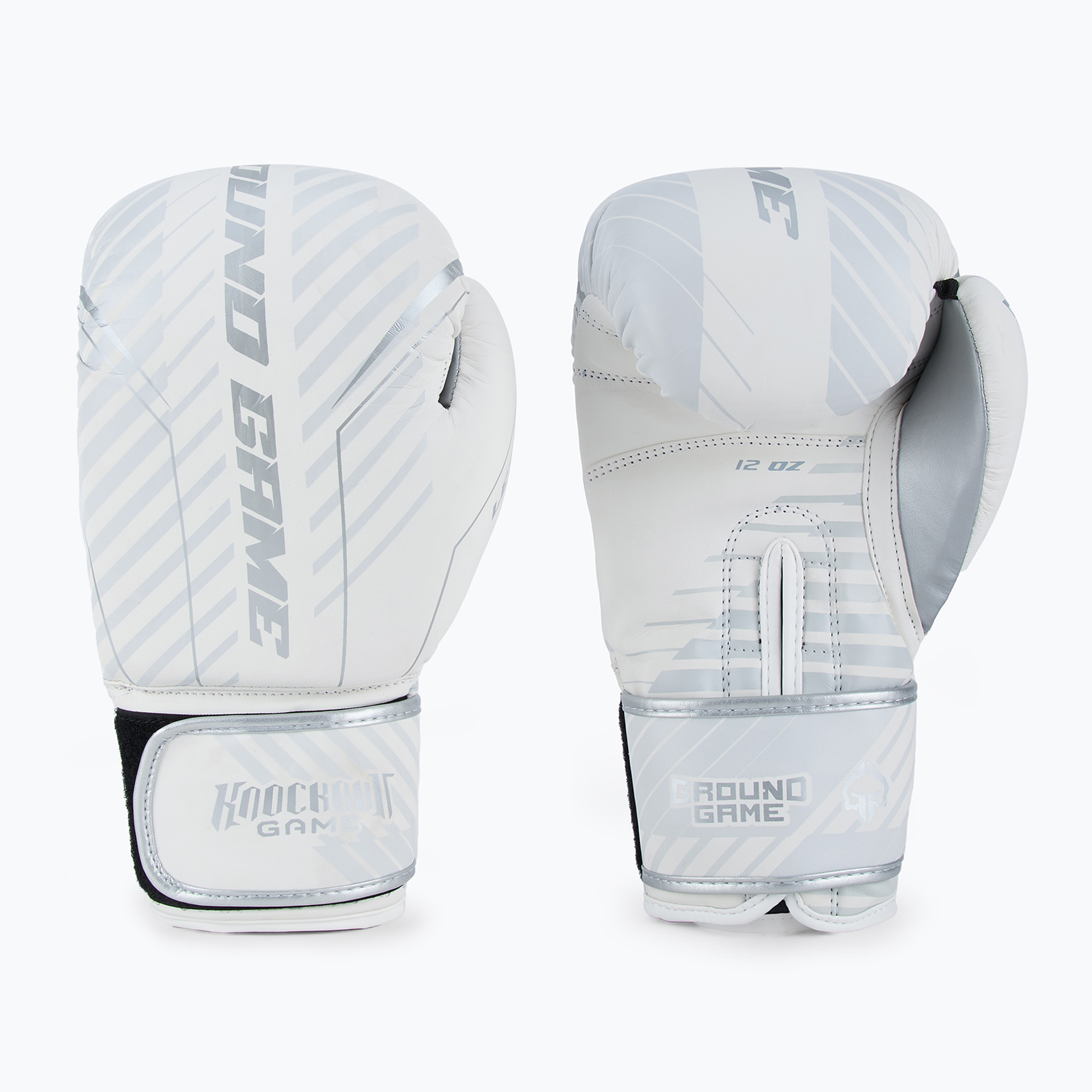 Boxerské rukavice Ground Game Platinum biele (Platinum 2404BOXGLOVEKOPLATWHI)