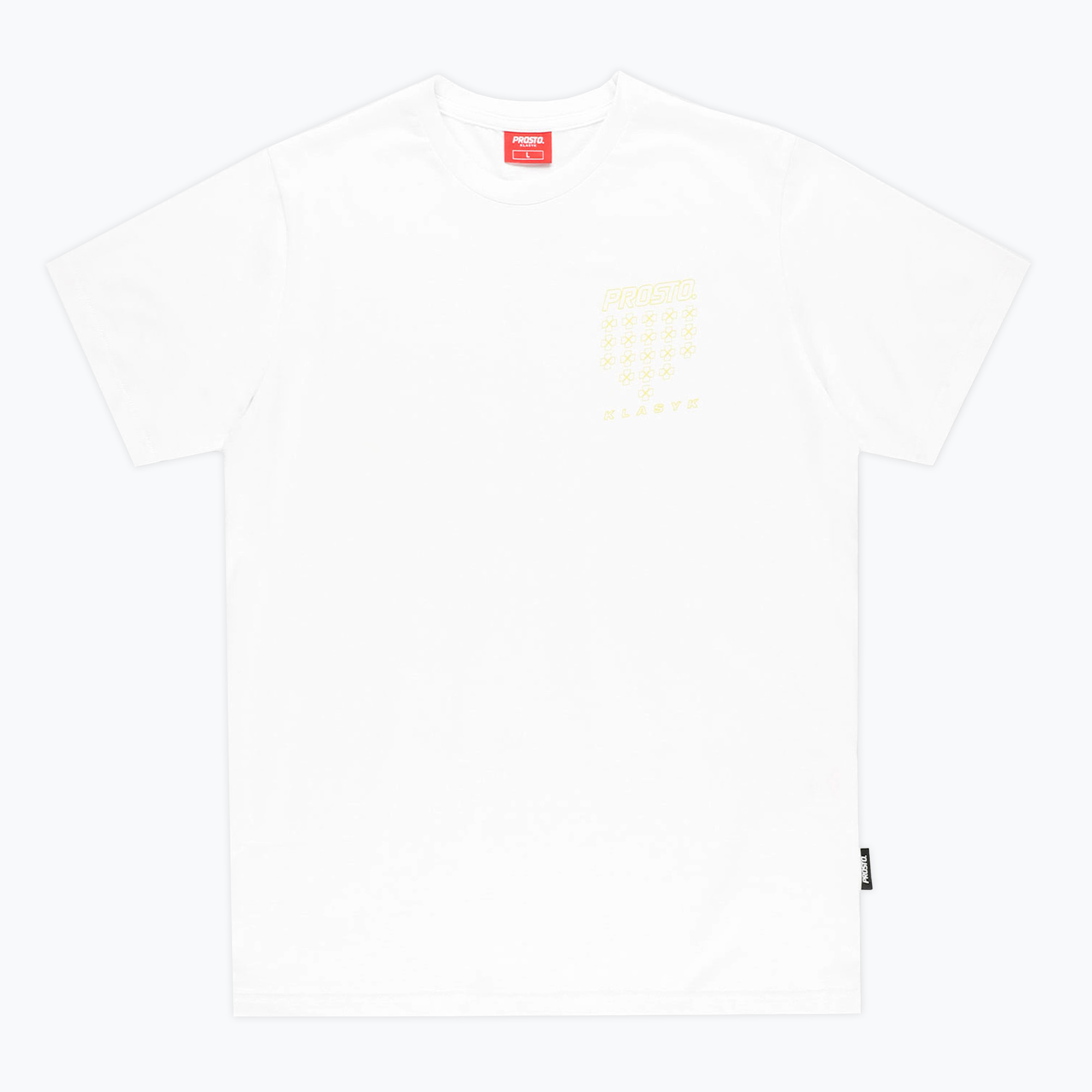 Pánske tričko PROSTO Palmar white (Palmar KL241MTEE1092M)
