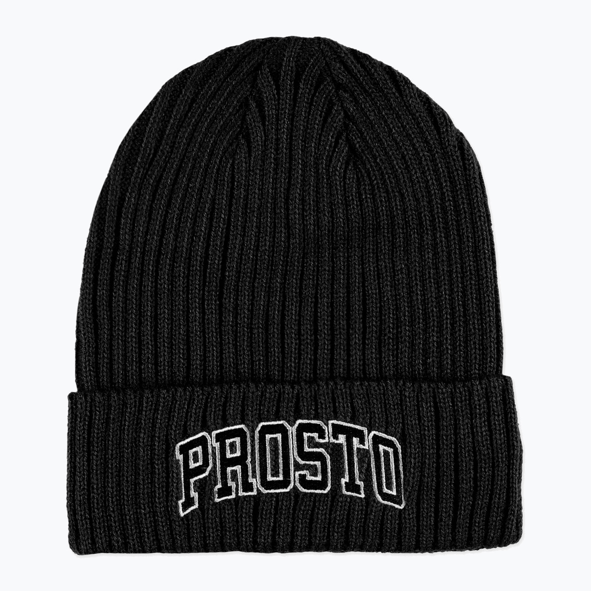 Pánska čiapka PROSTO Varso black (Varso KL242MACC7021U)