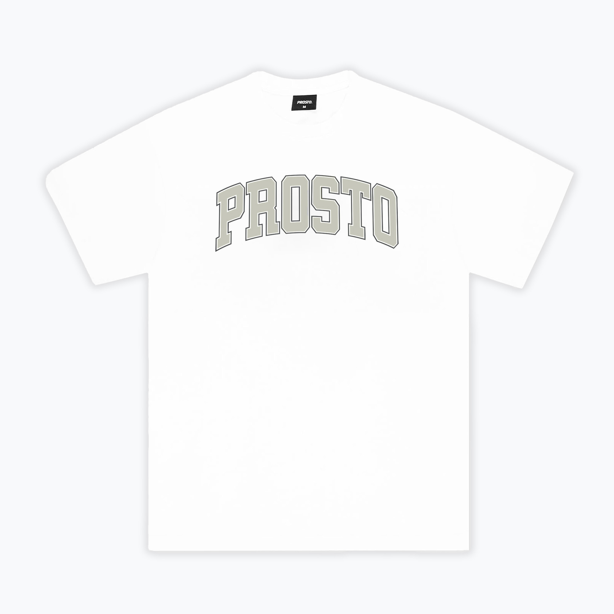 Pánske tričko PROSTO College T-shirt white