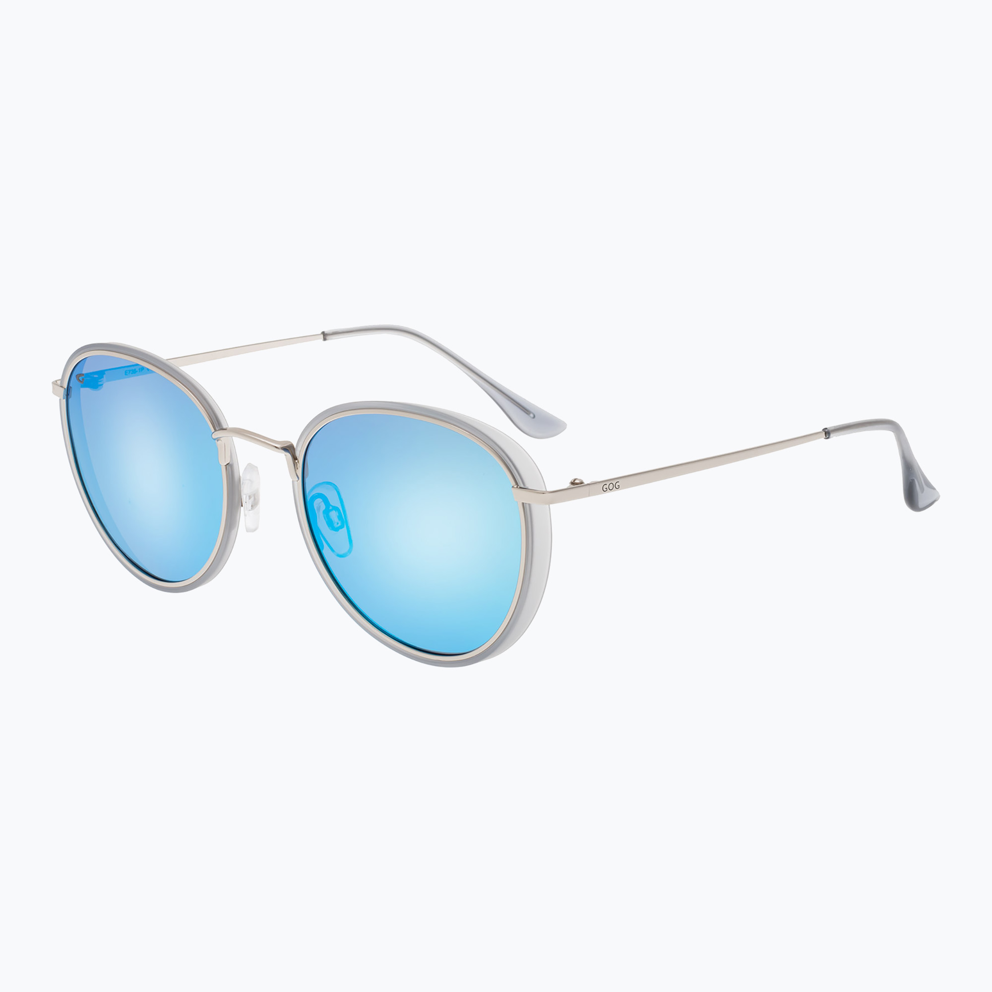 Slnečné okuliare GOG Elektra matt cristal grey/silver