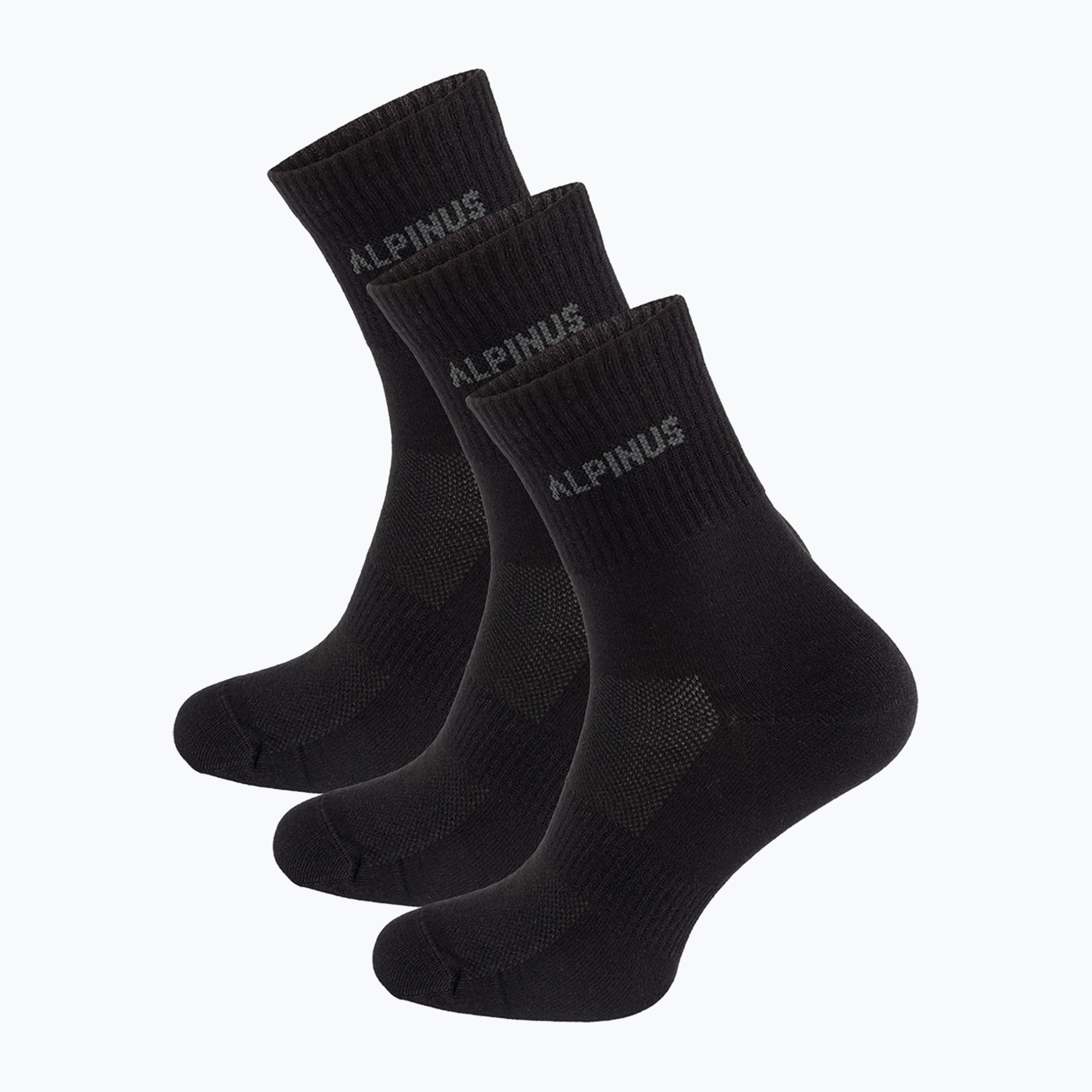 Ponožky Alpinus Zadar 3-pack black (Zadar 3-pack FI11081)
