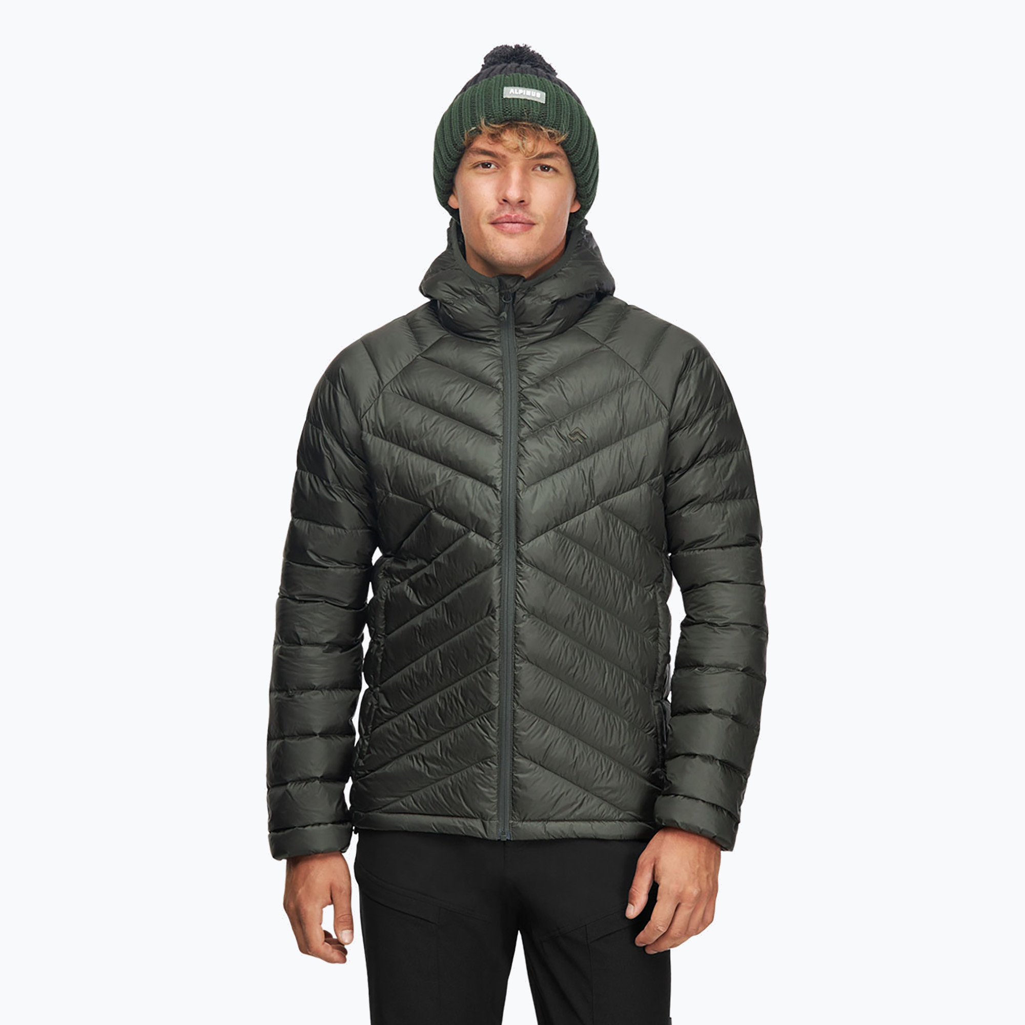 Kurtka puchowa meska Alpinus Pollux Pre khaki (Pollux Pro K15662)