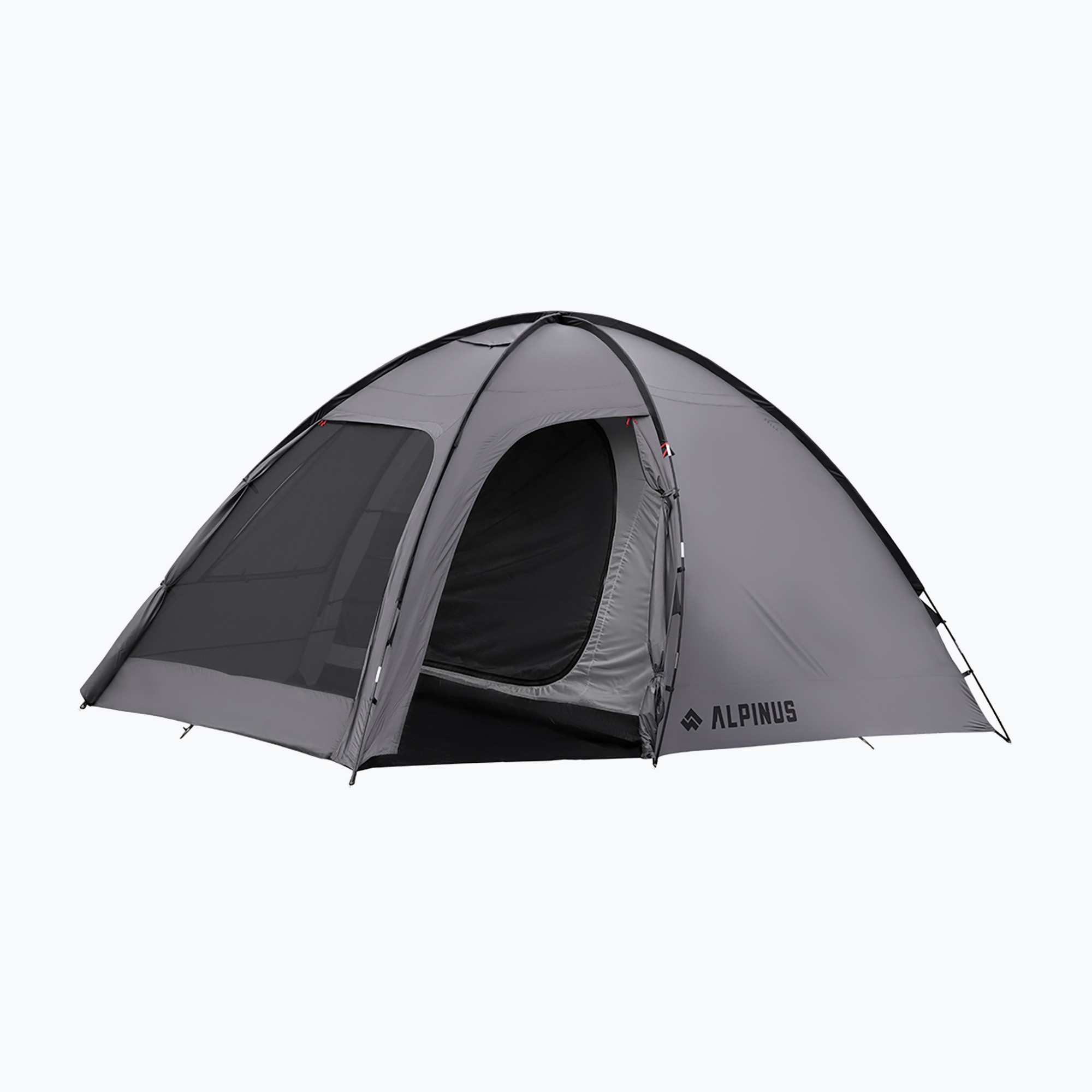 Trekingový stan pre 4 osoby Alpinus Sella 4 anthracite (Sella 4 RO11774)