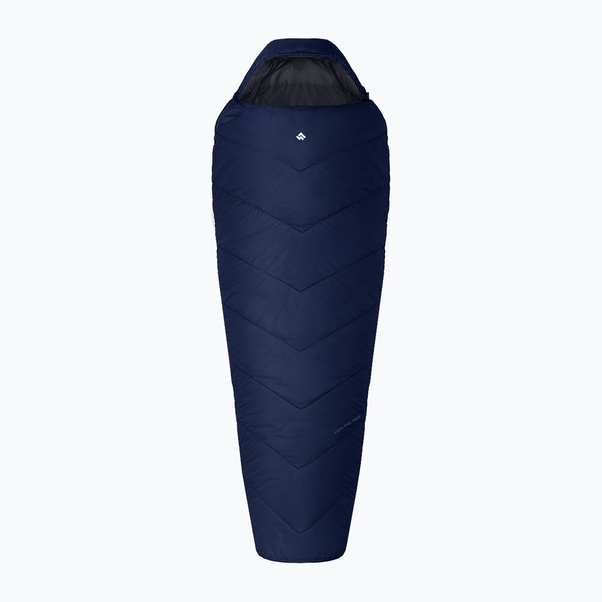 Spací vak Alpinus Fiber Pro 1500 pravý tmavomodrý (Fiber Pro 1500 S12539)
