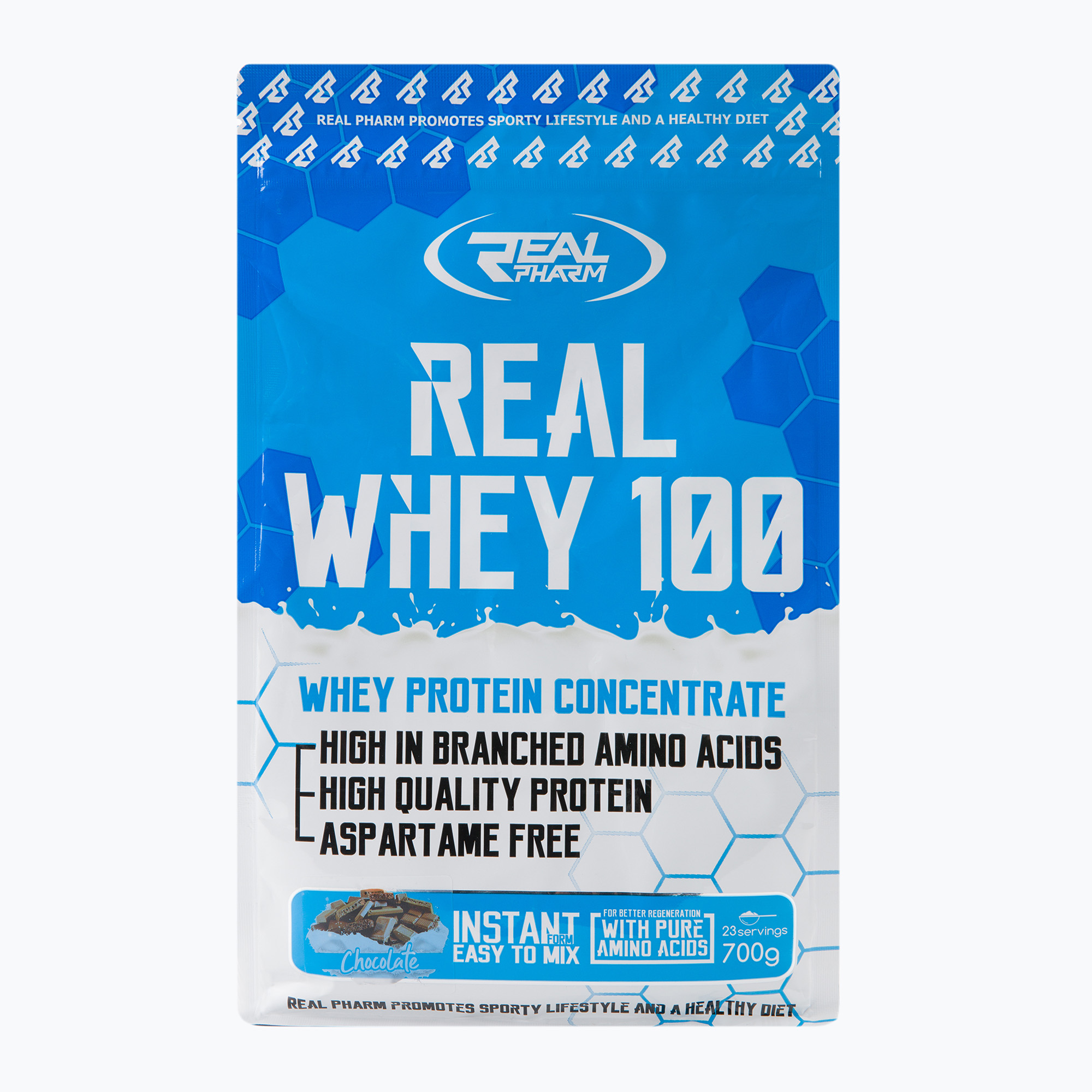 Srvátka Real Pharm Real 700g čokoláda 586115 (Real 586115)