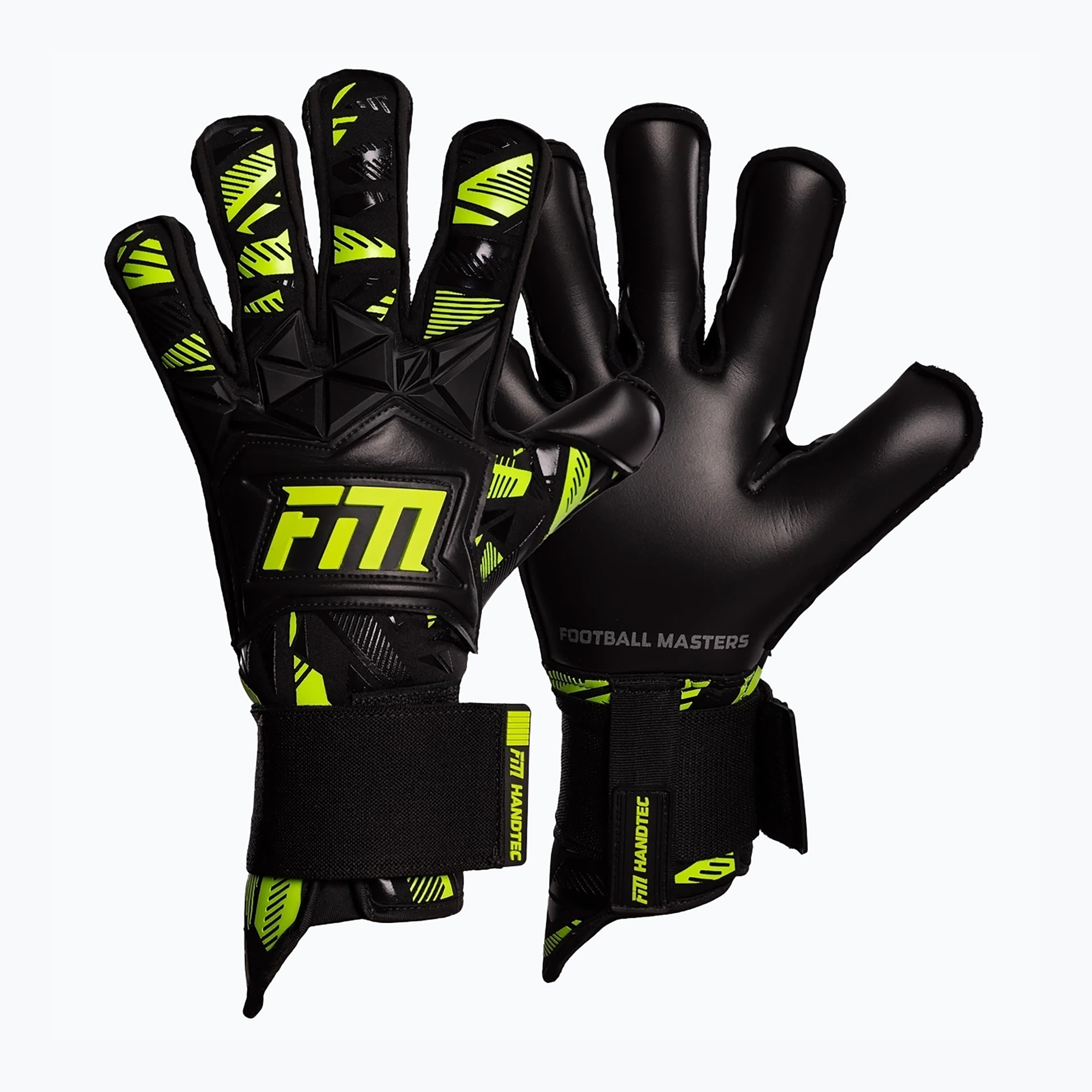 Brankárske rukavice Football Masters Invictus X Pro RF green (Invictus X Pro RF 1848-3)