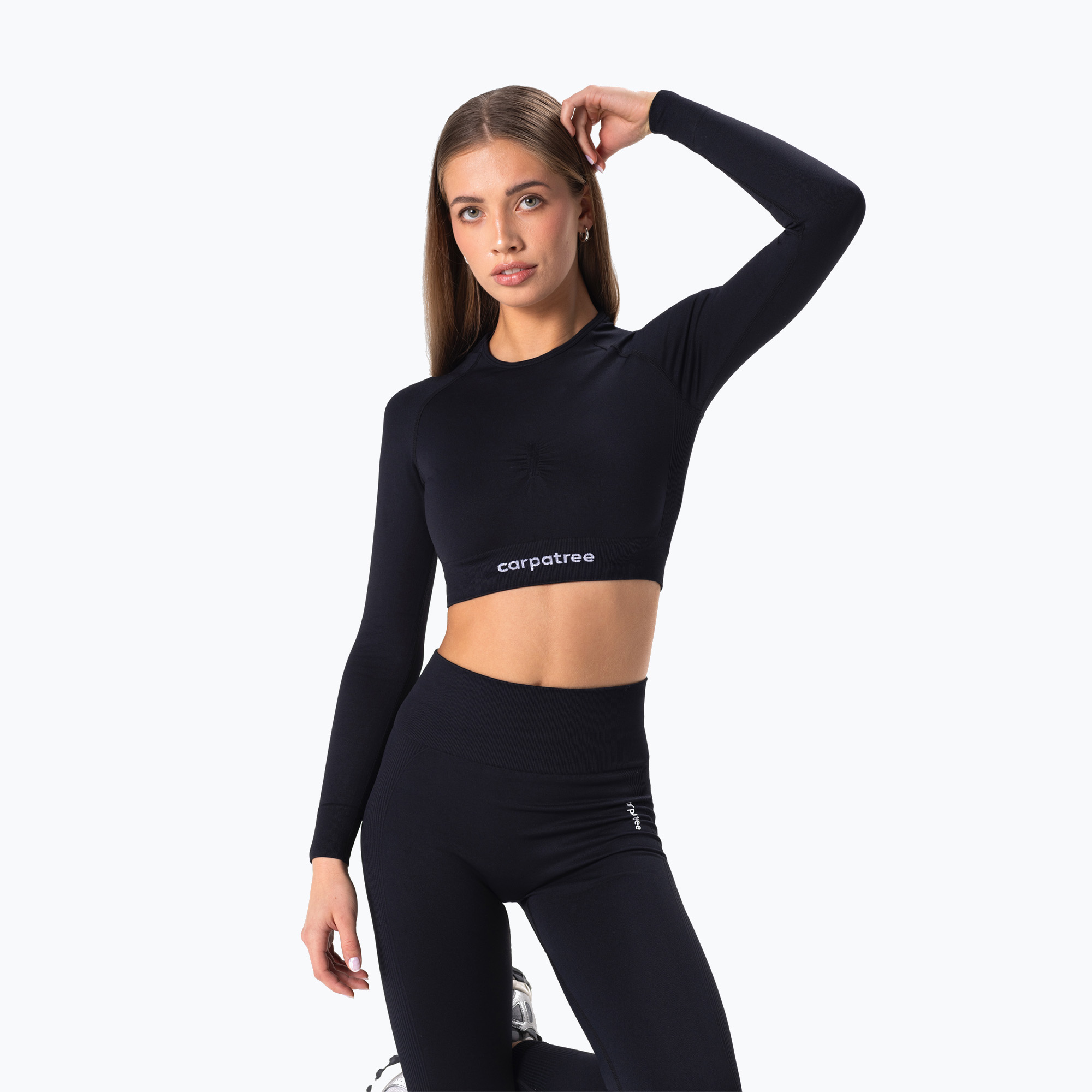 Dámske tričko longsleeve Carpatree Allure Seamless black (Allure Seamless CP-TS-ASS-BLK)