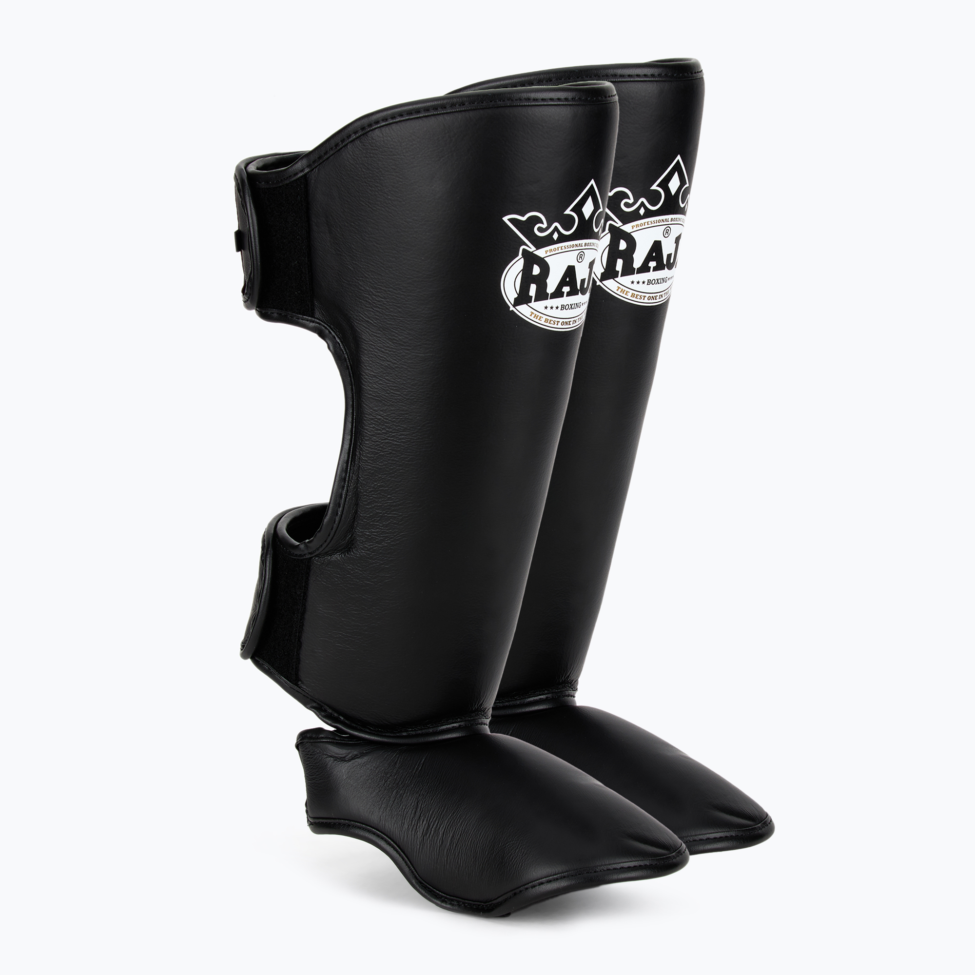 Chrániče holení a chodidiel RAJA BOXING Lightweight Shin Guards Genuine Leather black (Lightweight Shin Guards Genuine Leather RSG-GL-BC)