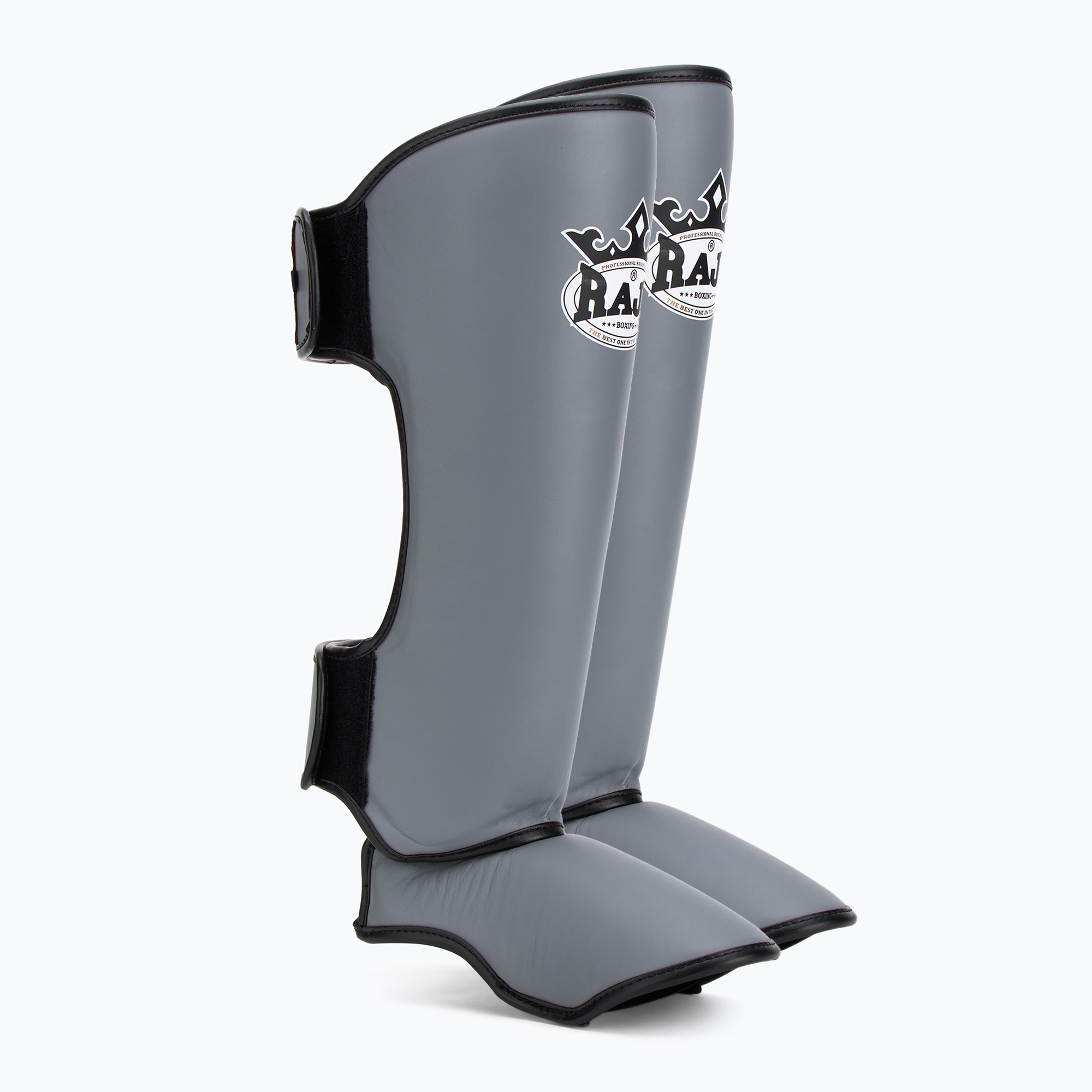 Chrániče holení a chodidiel RAJA BOXING Lightweight Shin Guards Genuine Leather grey (Lightweight Shin Guards Genuine Leather RSG-GL-GY)