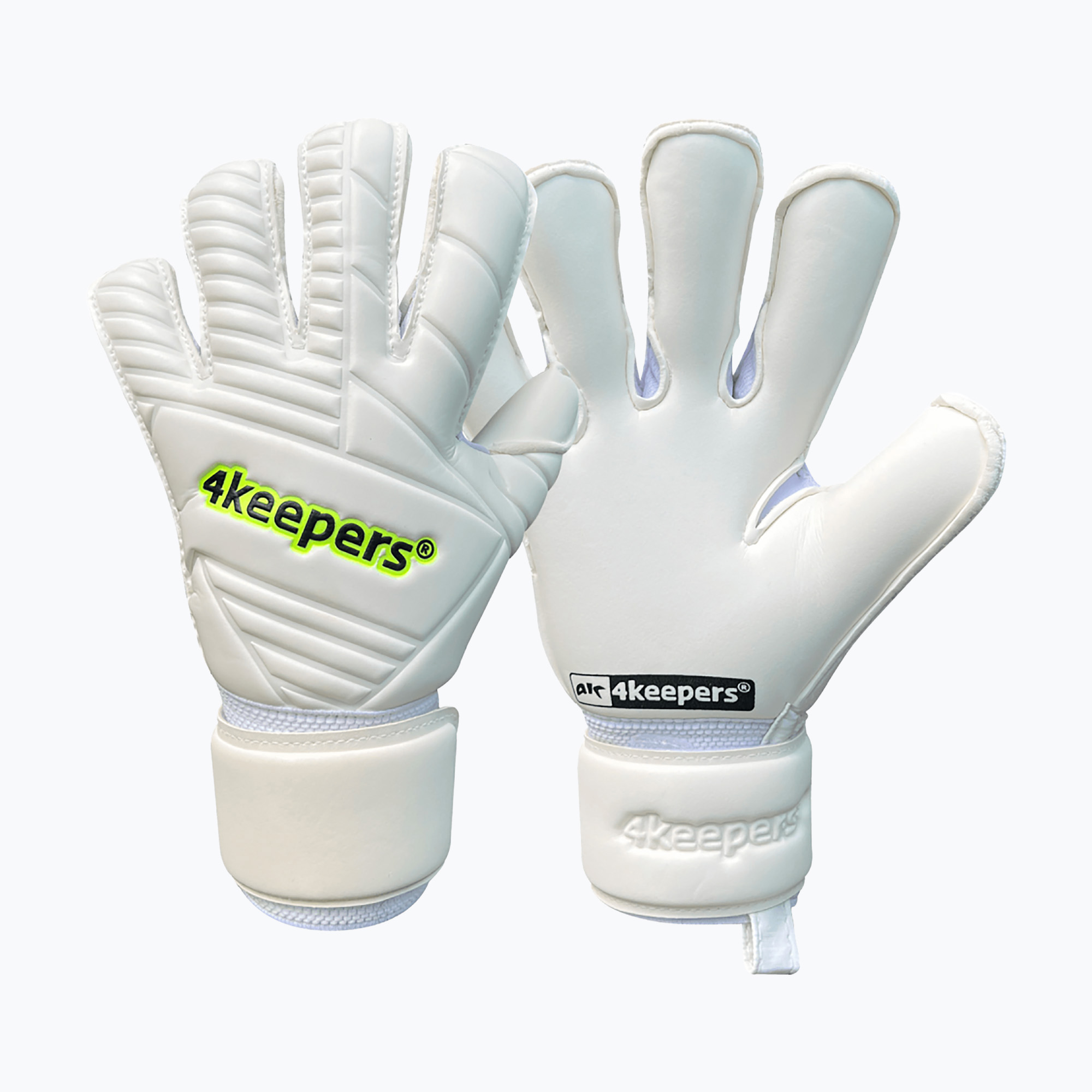 Detské brankárske rukavice 4keepers Retro 42 RF2G Jr white (RETRO42RF2GJR)