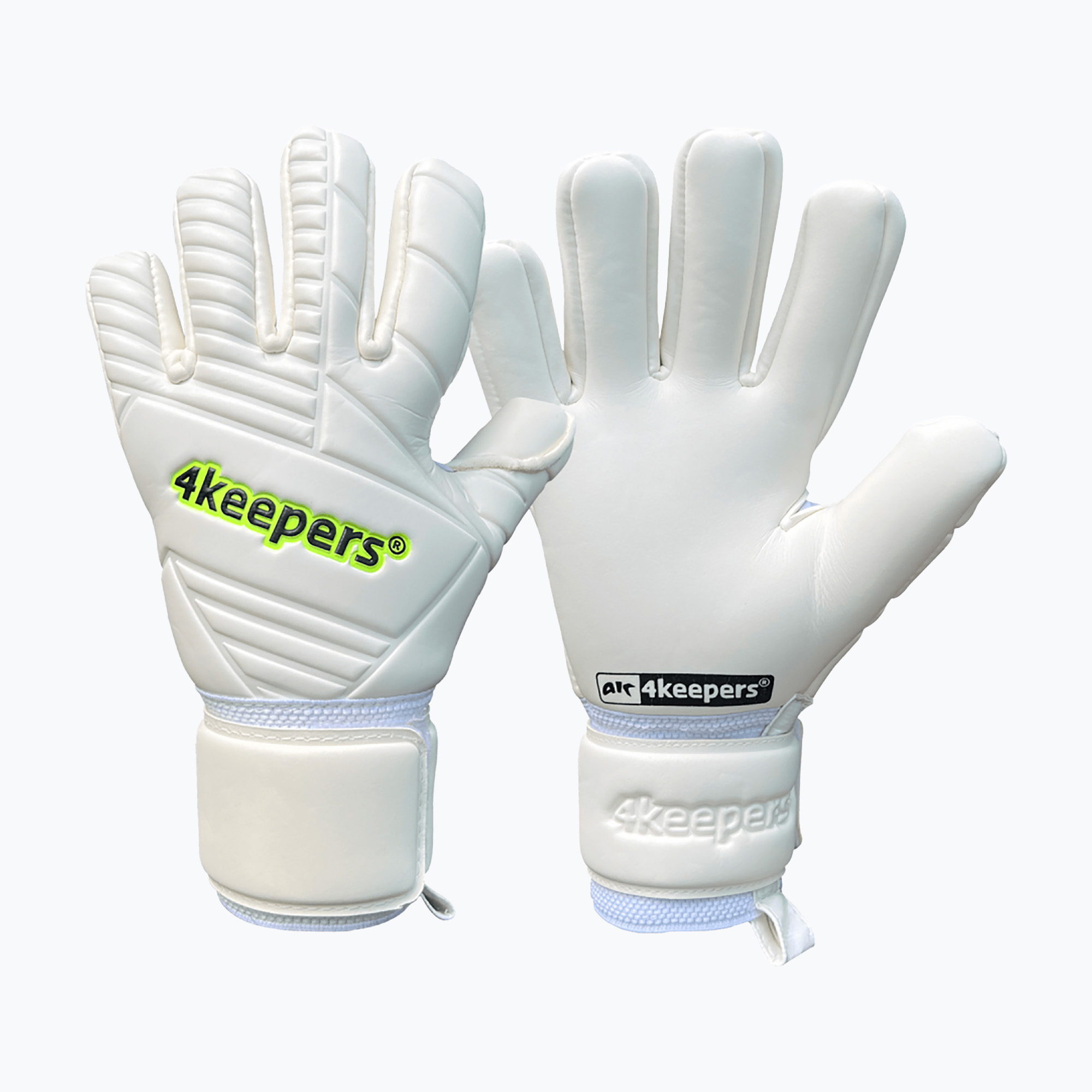 Detské brankárske rukavice 4keepers Retro 42 NC Jr white (RETRO42NCJR)