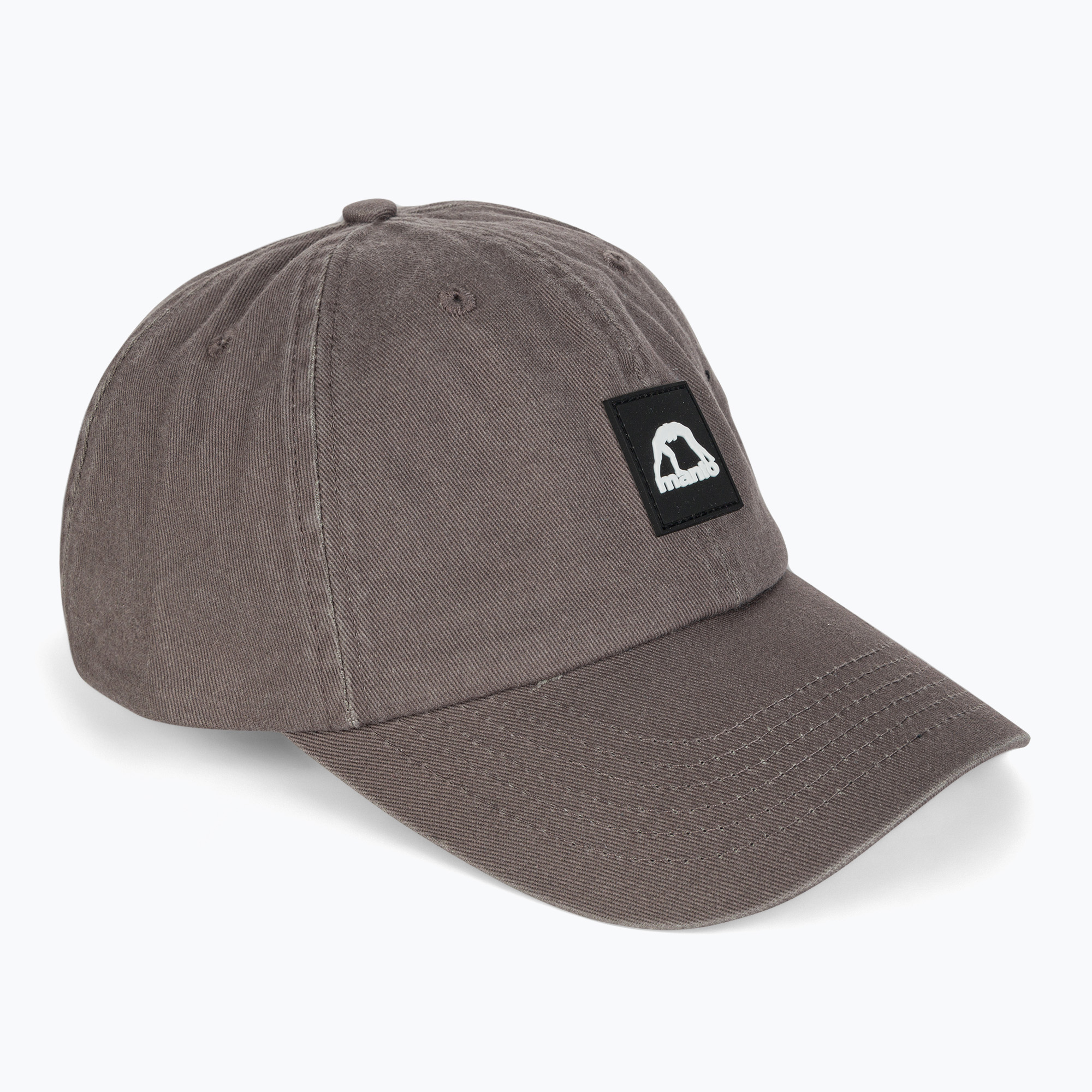 MANTO Label 23 Dad Cap grey