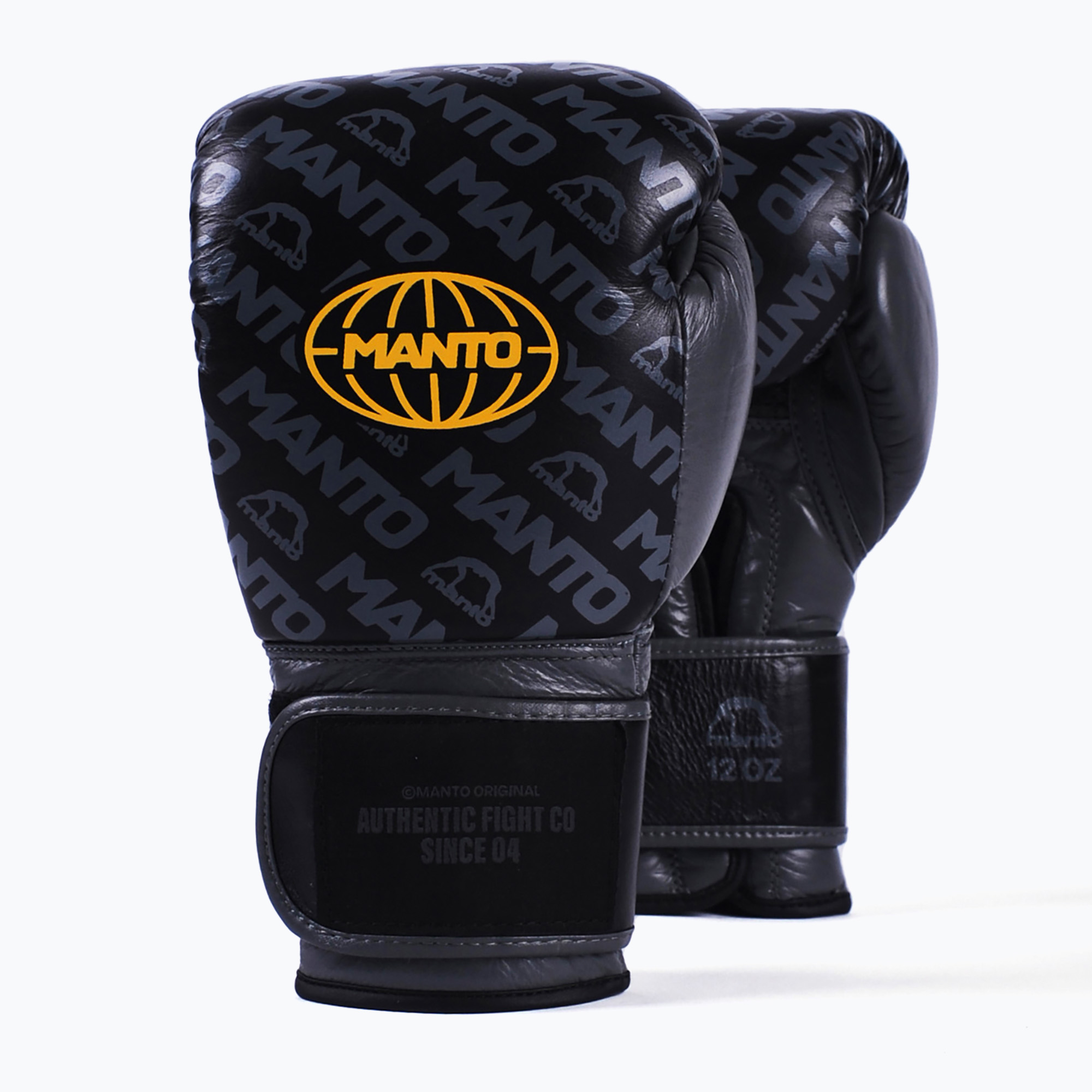 Boxerské rukavice MANTO Ace čierne (Ace MNG009_BLK_10OZ)